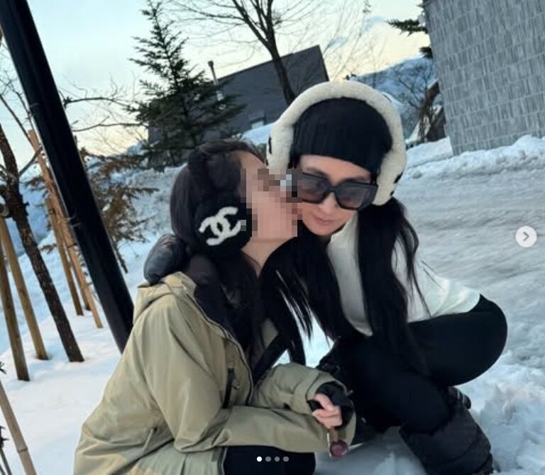 李晶晶經常曬女兒。（翻攝自李晶晶IG）