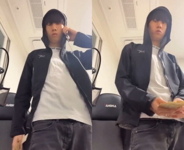 韓國地下說唱歌手ch1tkey開直播履行公約時，意外墜落5層樓高建築死亡。（截圖自ch1tkey IG）