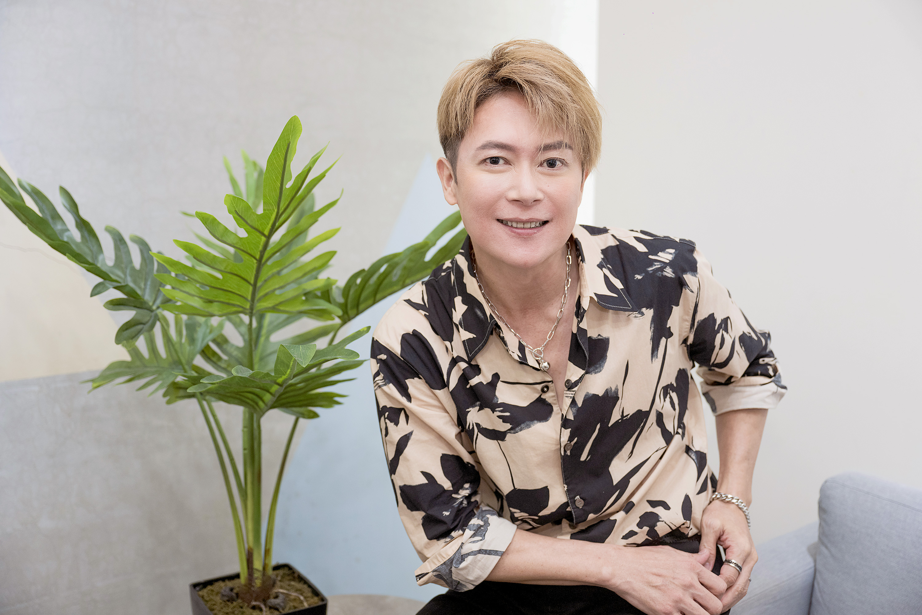 王燦受訪時透露今年唱片計畫。（LiTV提供）