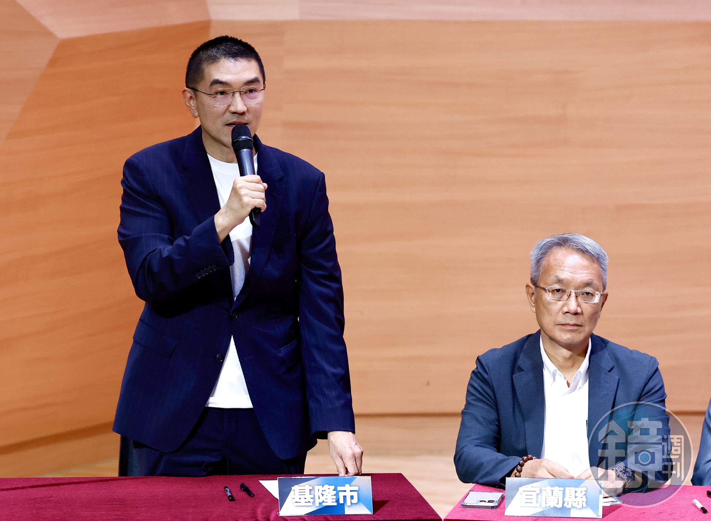 基隆市長謝國樑稱分配稅款短少無法編預算,請大家救救基隆。
