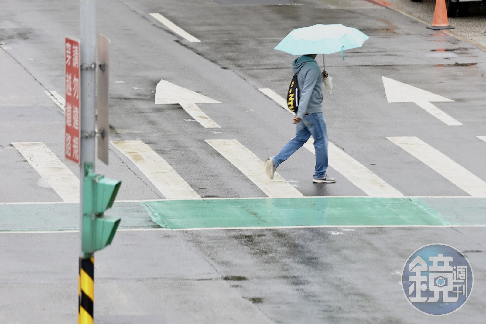 北部、東半部地區近日為陰短暫雨的天氣，北台灣整體氣溫也明顯濕涼許多。（示意圖，鏡週刊）