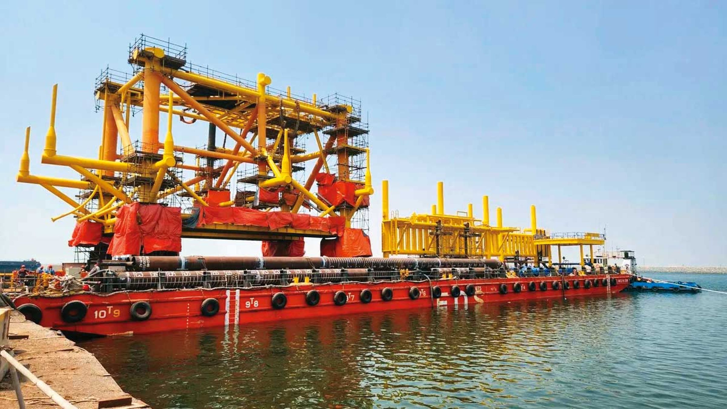 NMDC將負責設計、建造和安裝位於台灣西部的海底輸氣管線系統。（翻攝NMDC Energy官網）