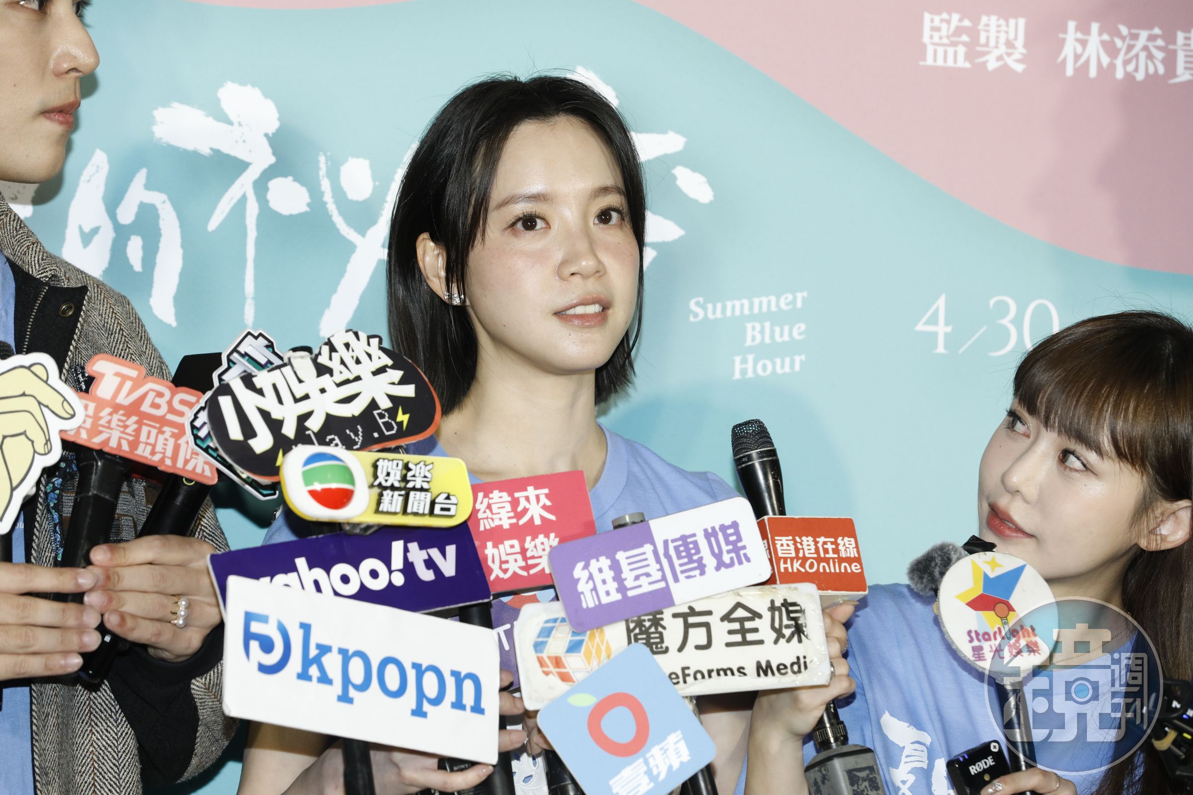 對於重新穿上高中制服，程予希笑言「放下羞恥心」，也特別練聲線模仿高中生說話。