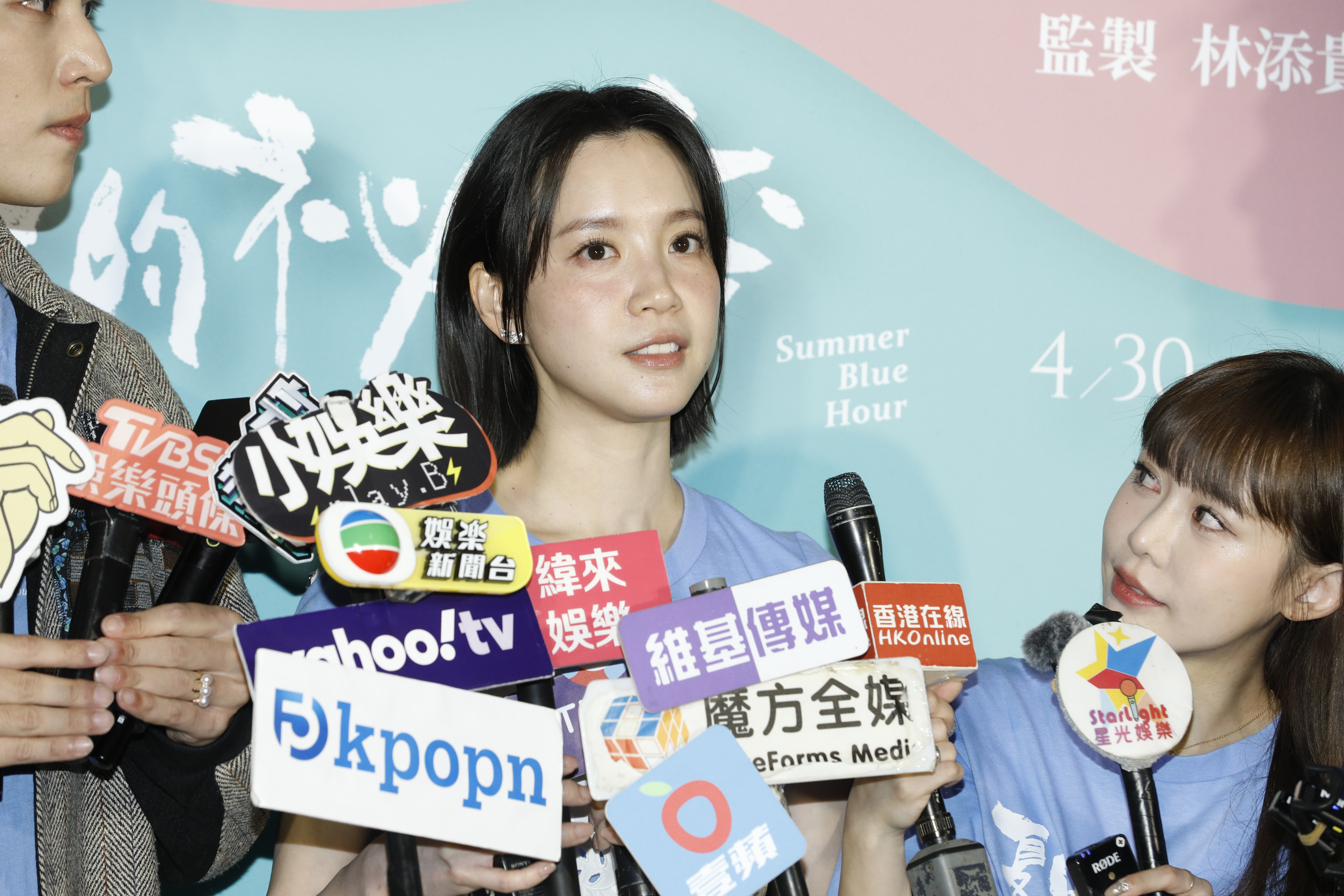 對於重新穿上高中制服，程予希笑言「放下羞恥心」，也特別練聲線模仿高中生說話。