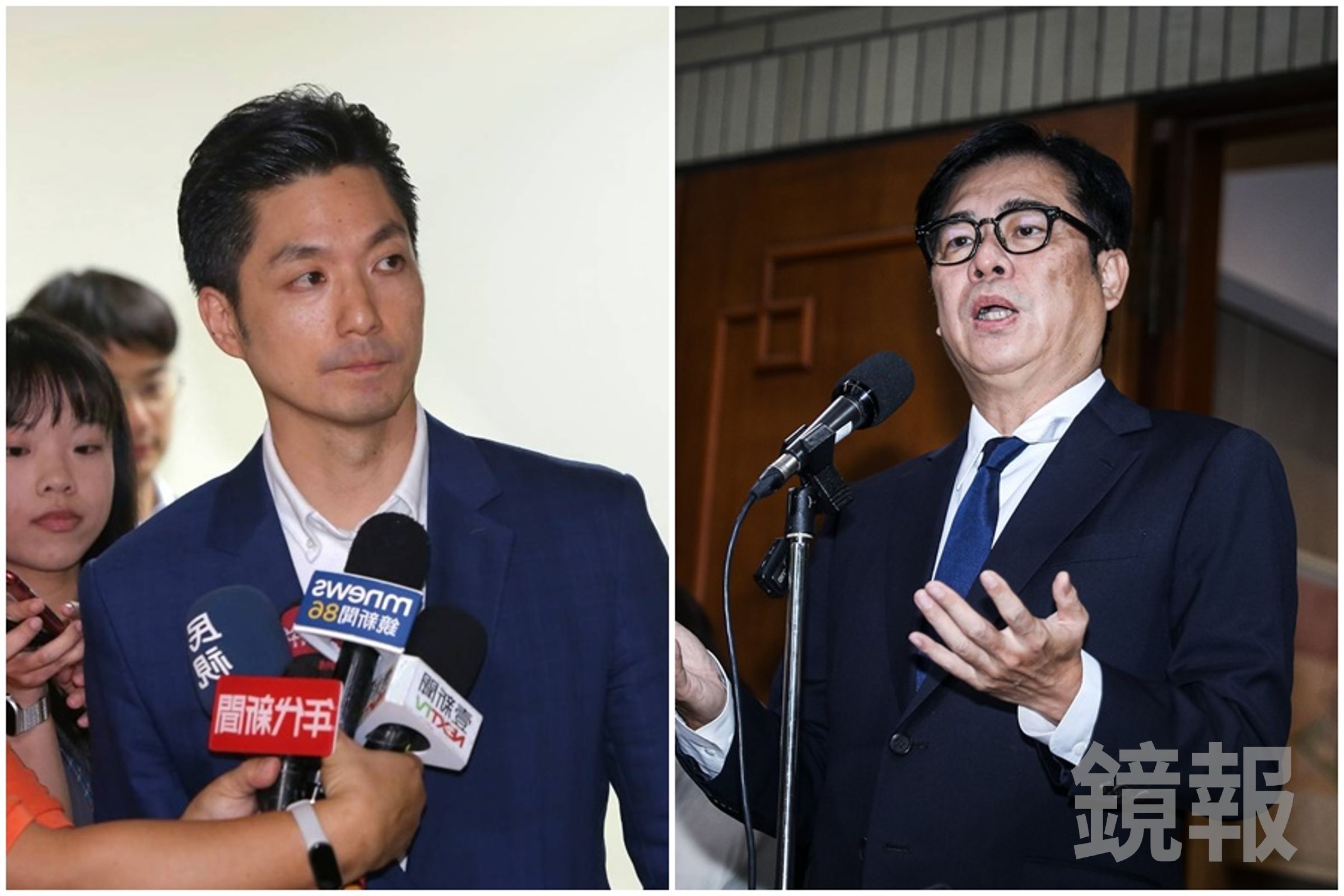 蔣萬安表示陳其邁會是很好的組閣人選。（鏡報姜永年、鄒保祥）