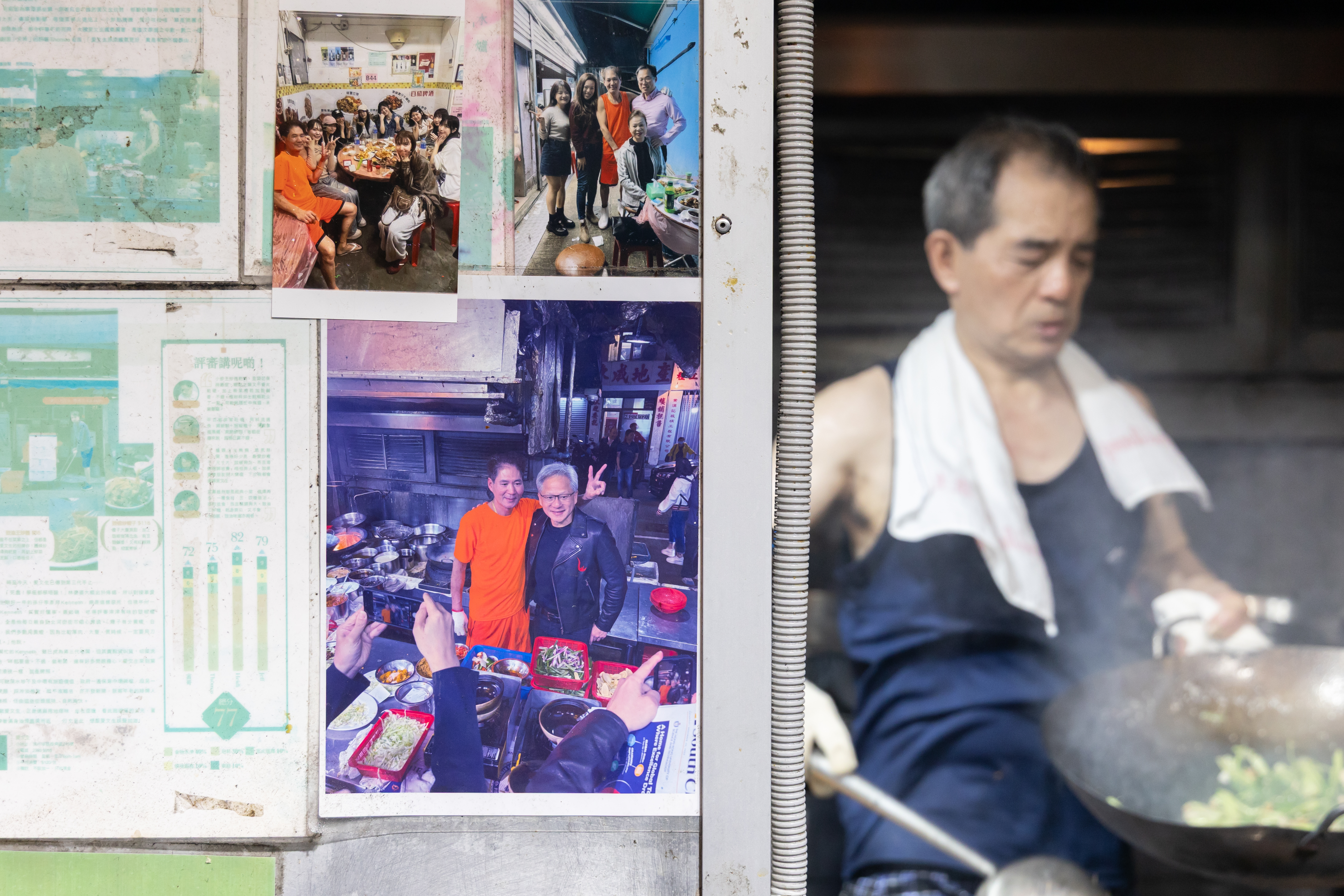 科技名人黃仁勳到香港時也曾到愛文生飯店大快朵頤。
