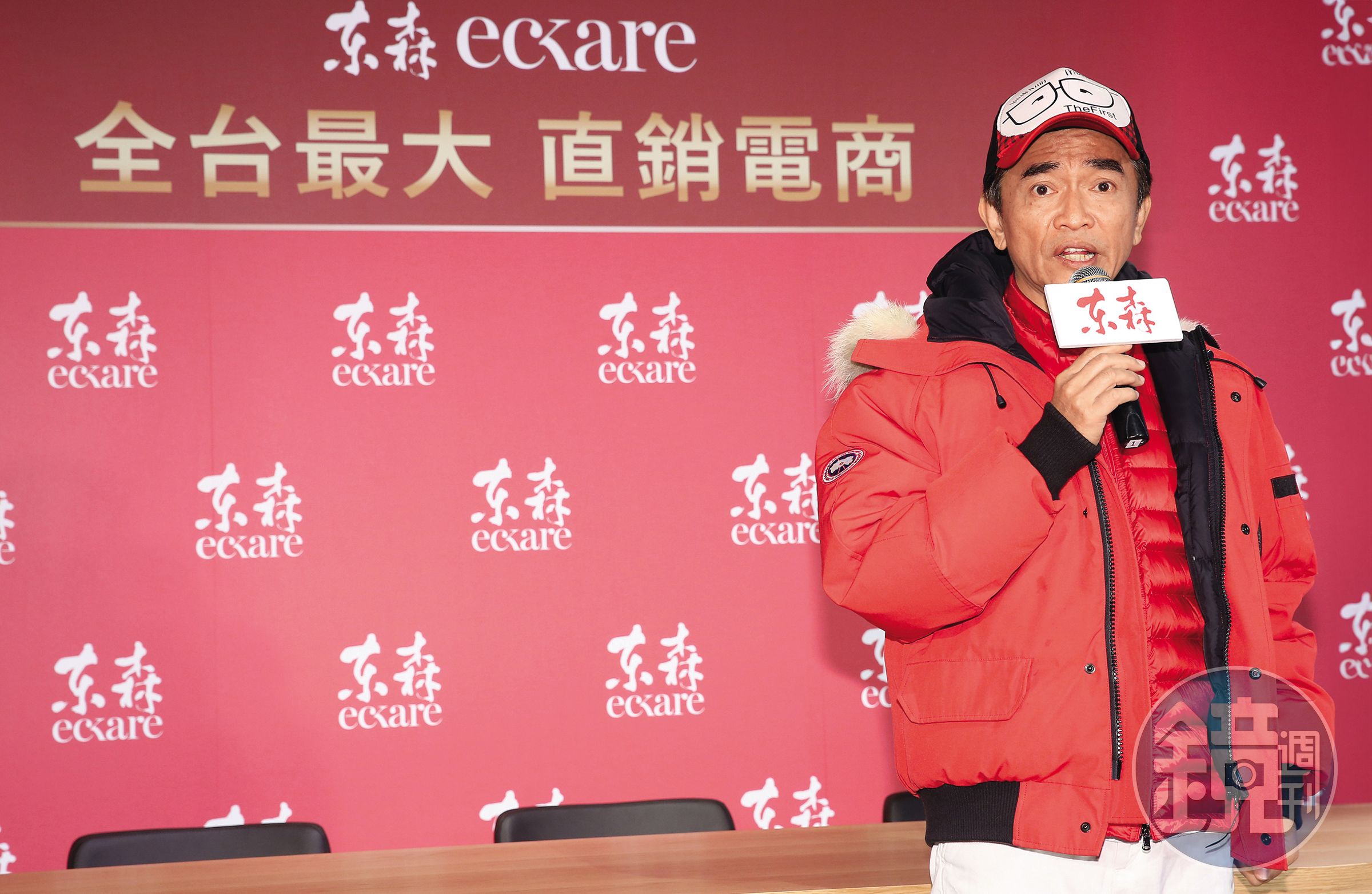 吳宗憲加入東森直播賣東西,產品曾創下單月銷售第一名。