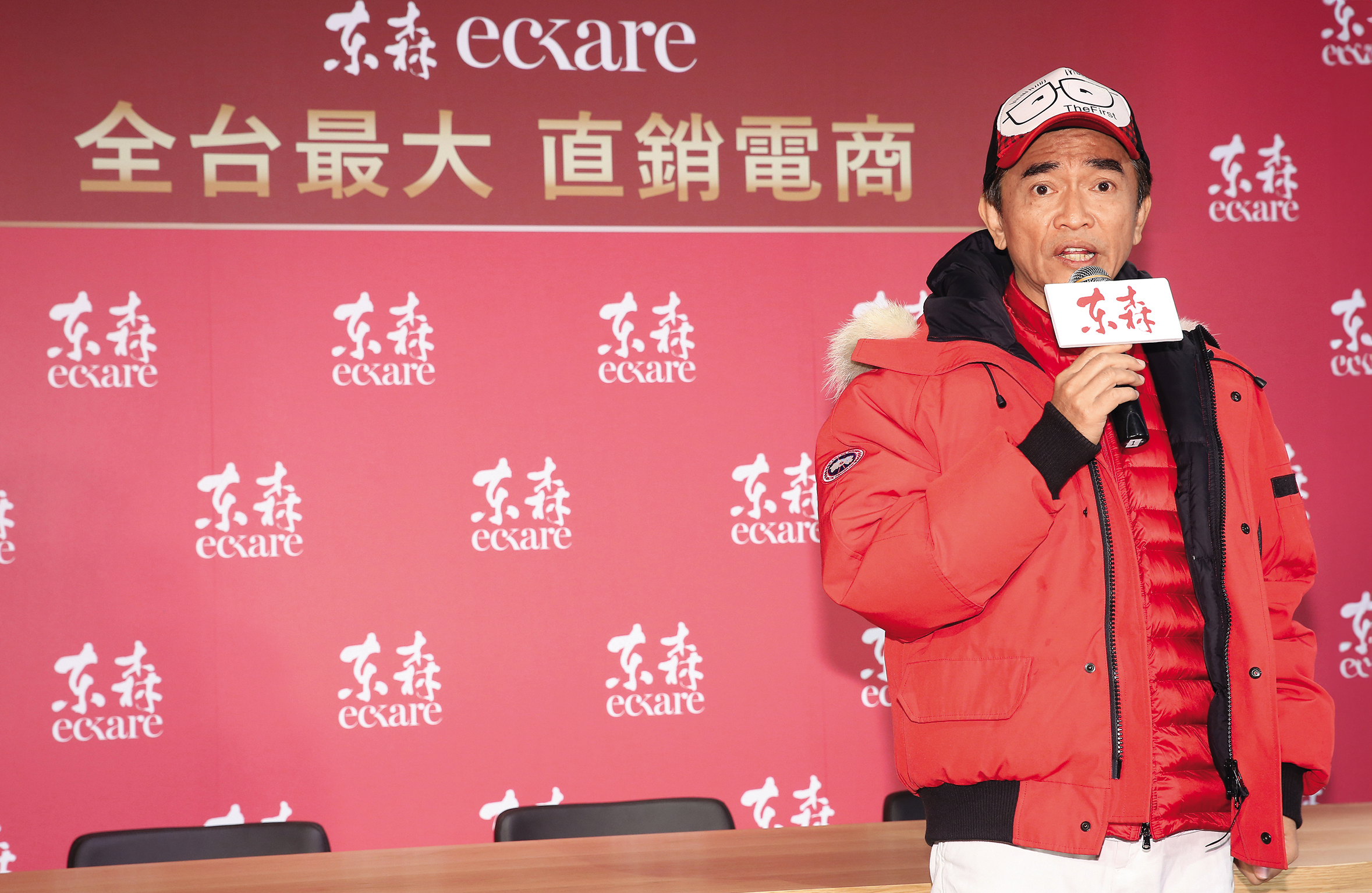 吳宗憲加入東森直播賣東西，產品曾創下單月銷售第一名。
