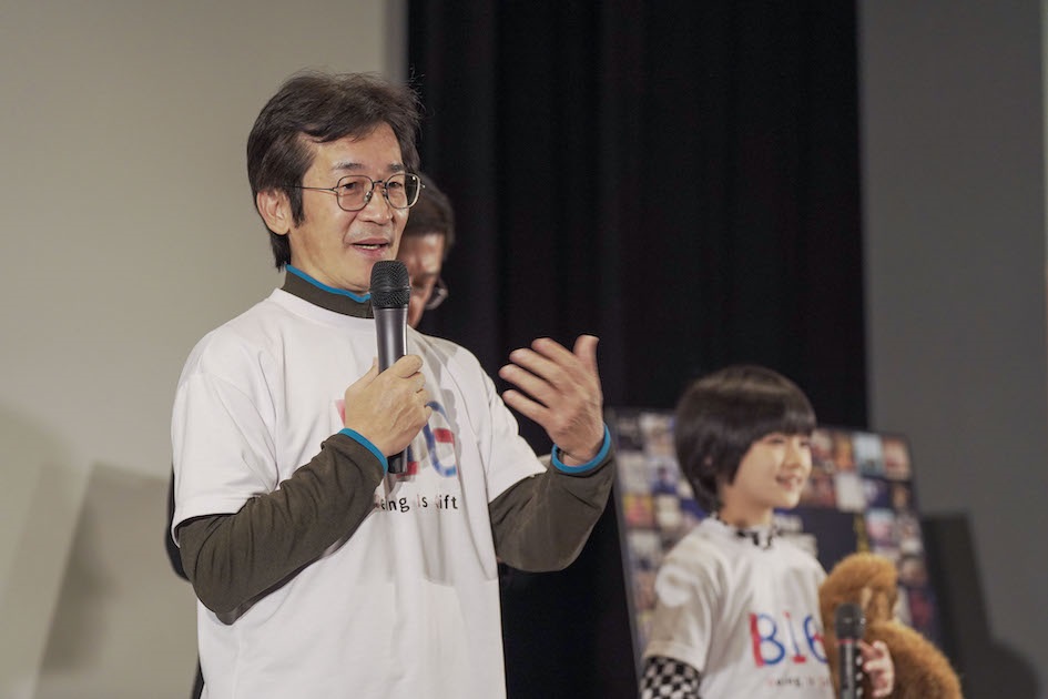 魏德聖海外繼續宣傳《BIG》，包括美國與日本大阪都有他宣傳的足跡。（大阪亞洲電影節提供）