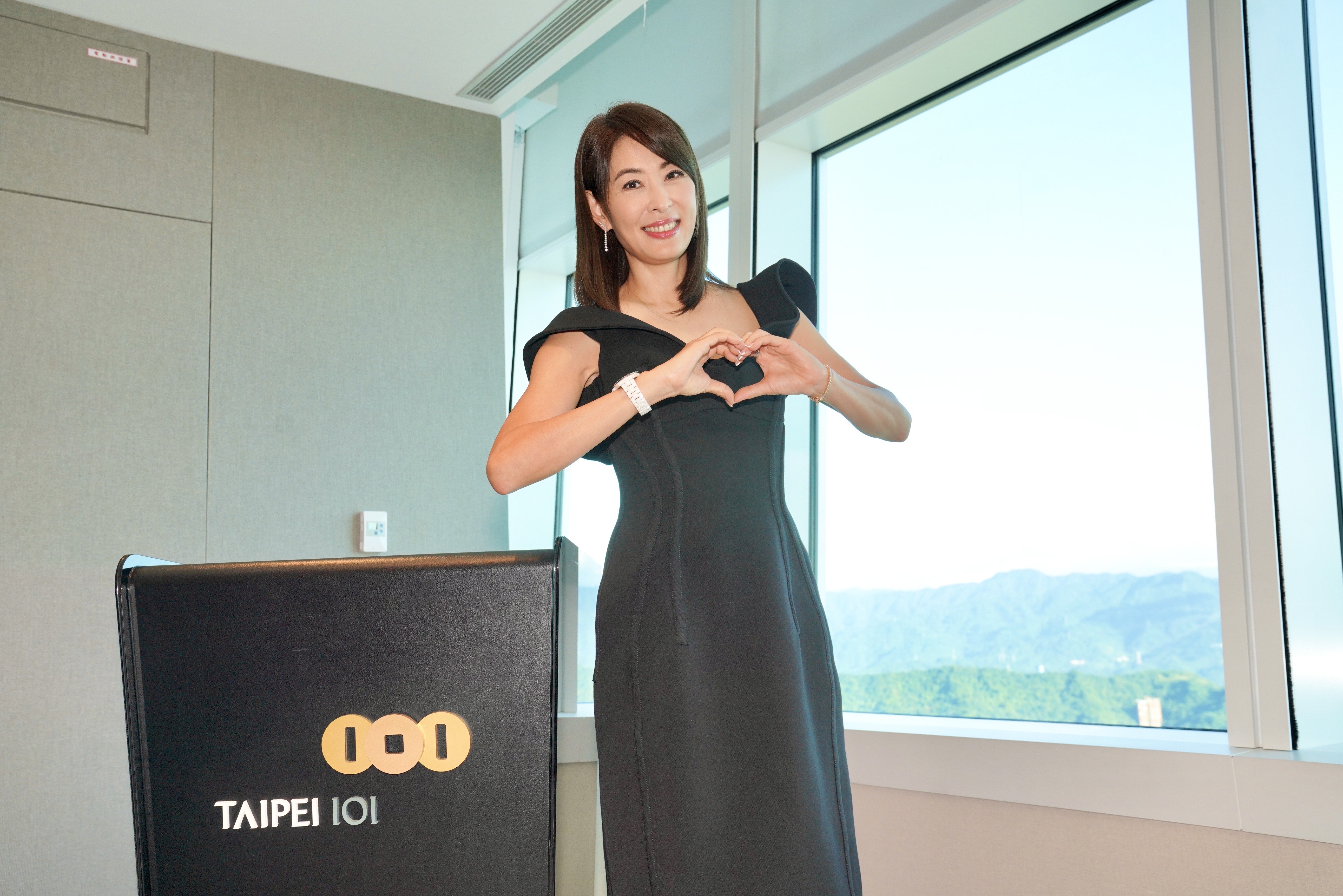 今日賈永婕以台北101新董座身分登場，並對外分享經營策略。