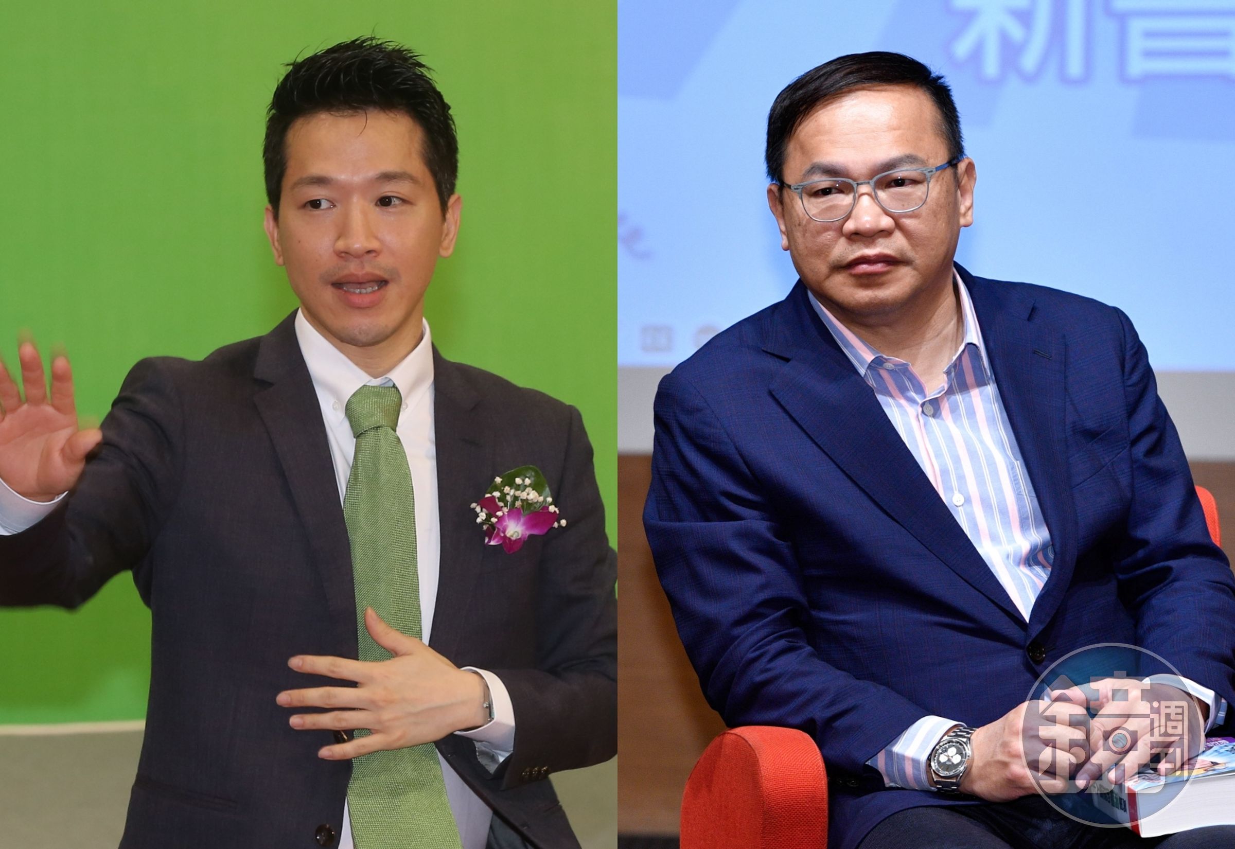 表態爭取民進黨桃園市長提名的何志偉、王義川,最新民調差異出爐。(本刊資料照)