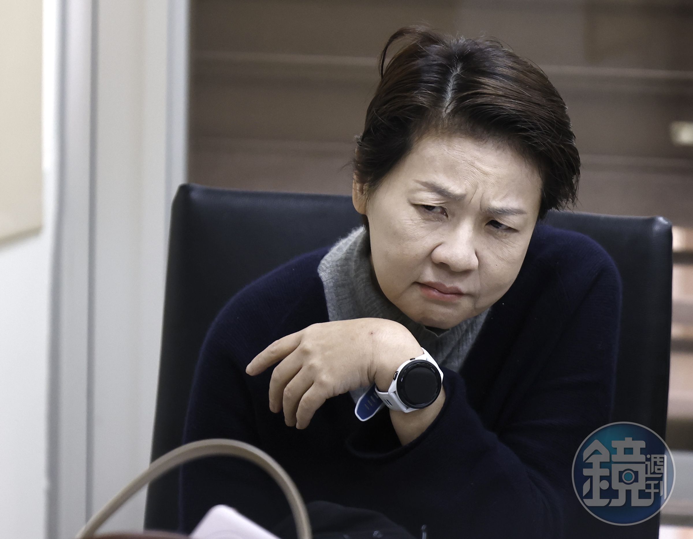 民眾黨立委黃珊珊今天再度至台北地院作證,針對政治獻金弊案接受詰問。(本刊資料照)