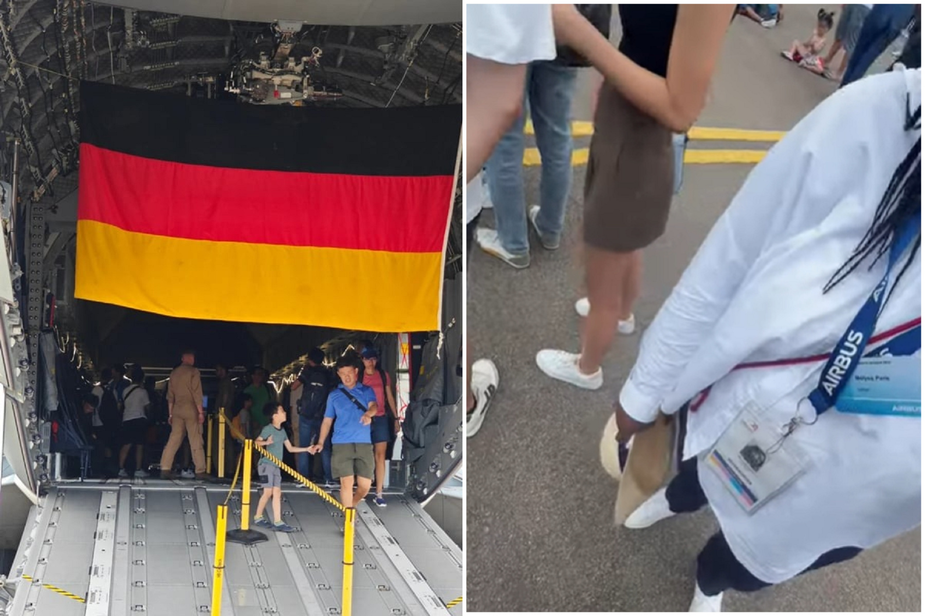 德軍機展拒絕中國人參觀！陸網友崩潰，製造商稱遺憾將改進開放。（翻自微博）