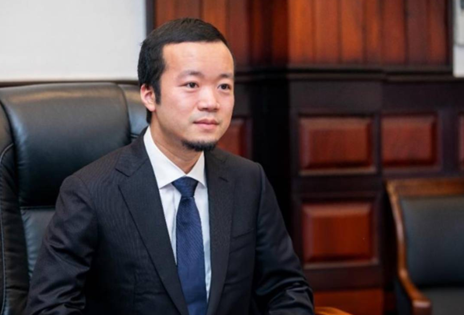 太子集團董事長陳志（圖）已在柬浦寨落網並送至中國，台北地檢署也持續發動搜索，掃蕩太子集團在台灣的洗錢管道。（翻攝自太子集團網站）