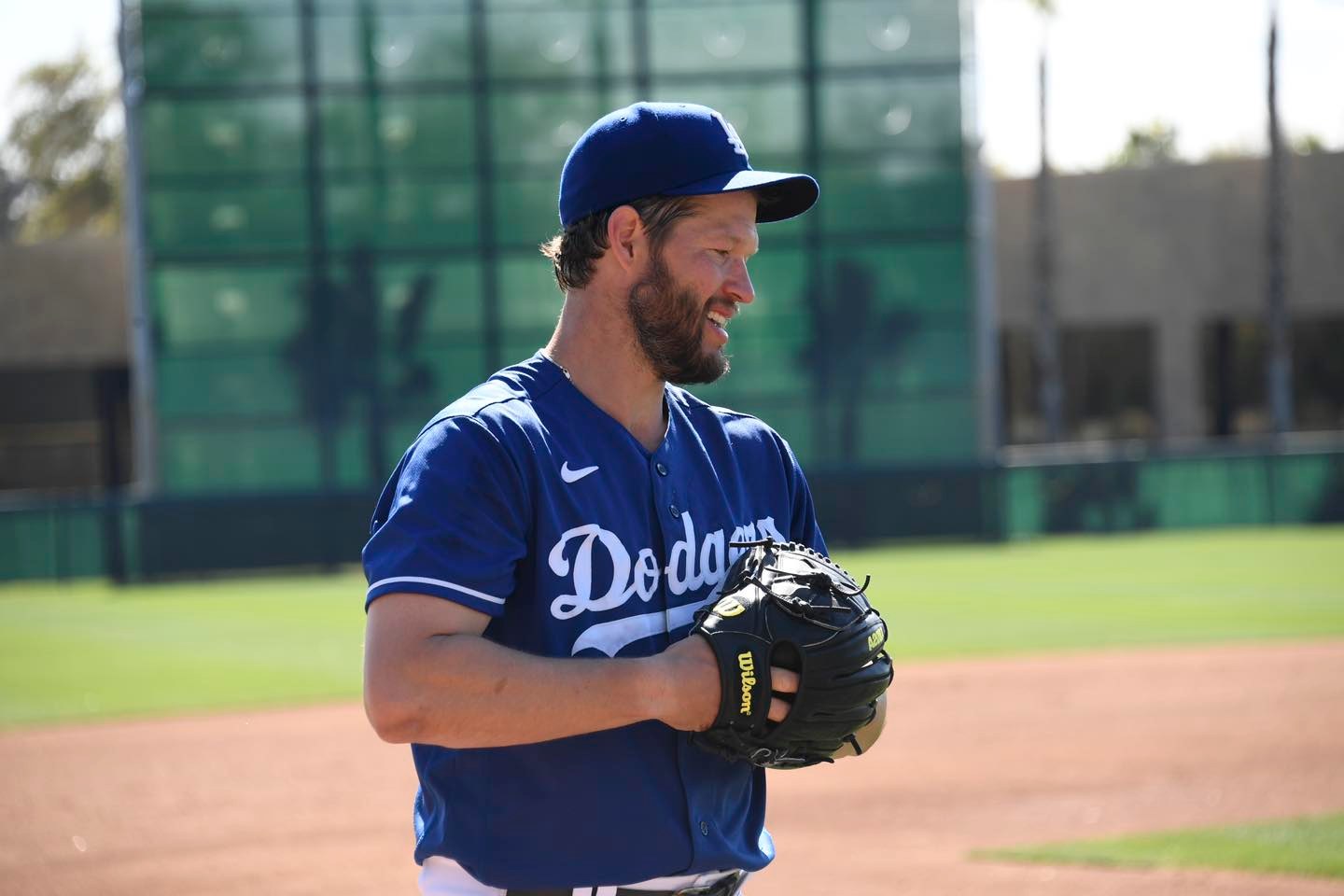 道奇巨投柯蕭震撼宣布退休。（翻攝自柯蕭臉書）