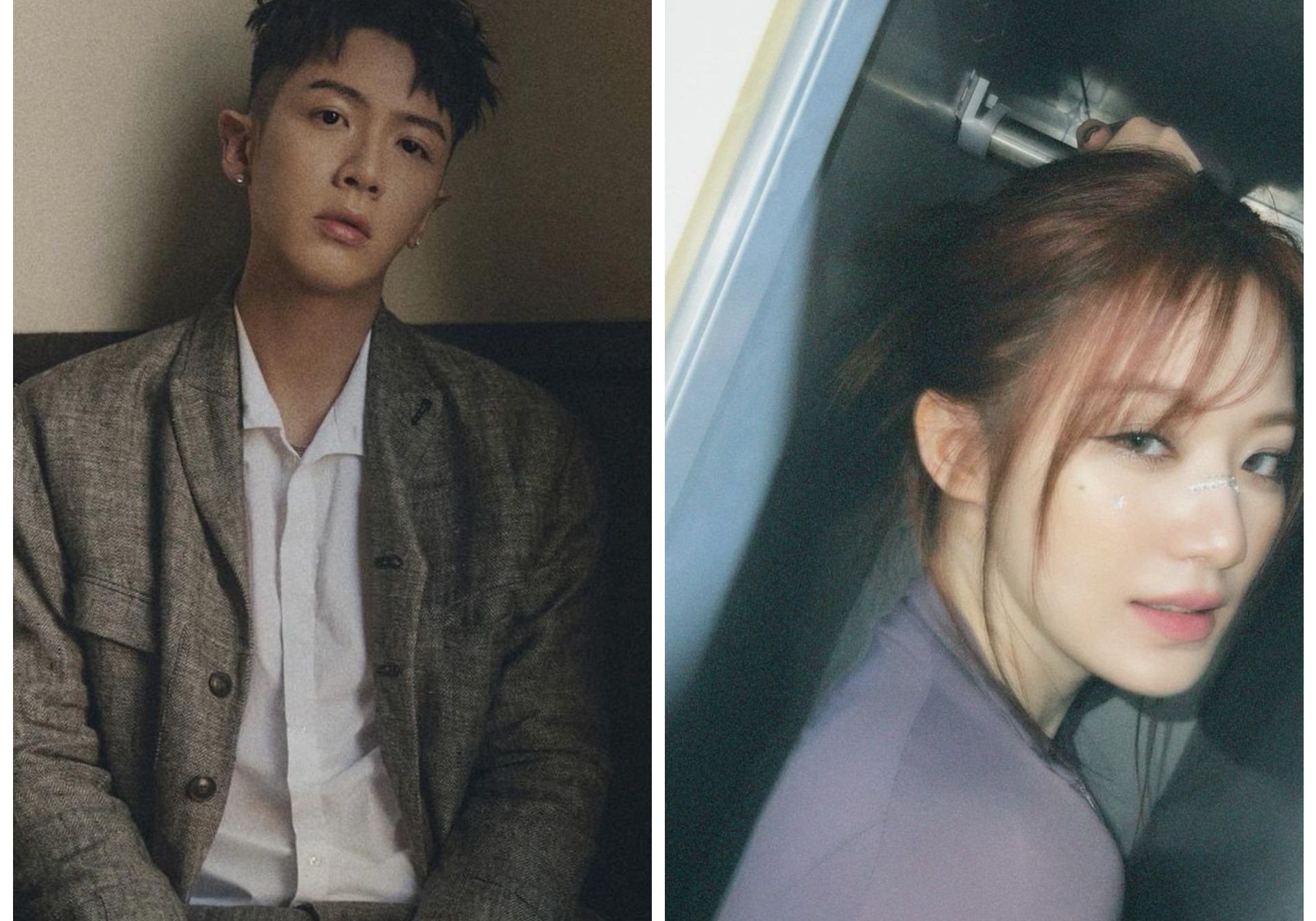 柯震東在韓國人氣女團(G)I-DLE的台灣成員舒華IG發文內留言，不料引來舒華許多中國大陸粉絲出征。（翻攝自柯震東、舒華IG）