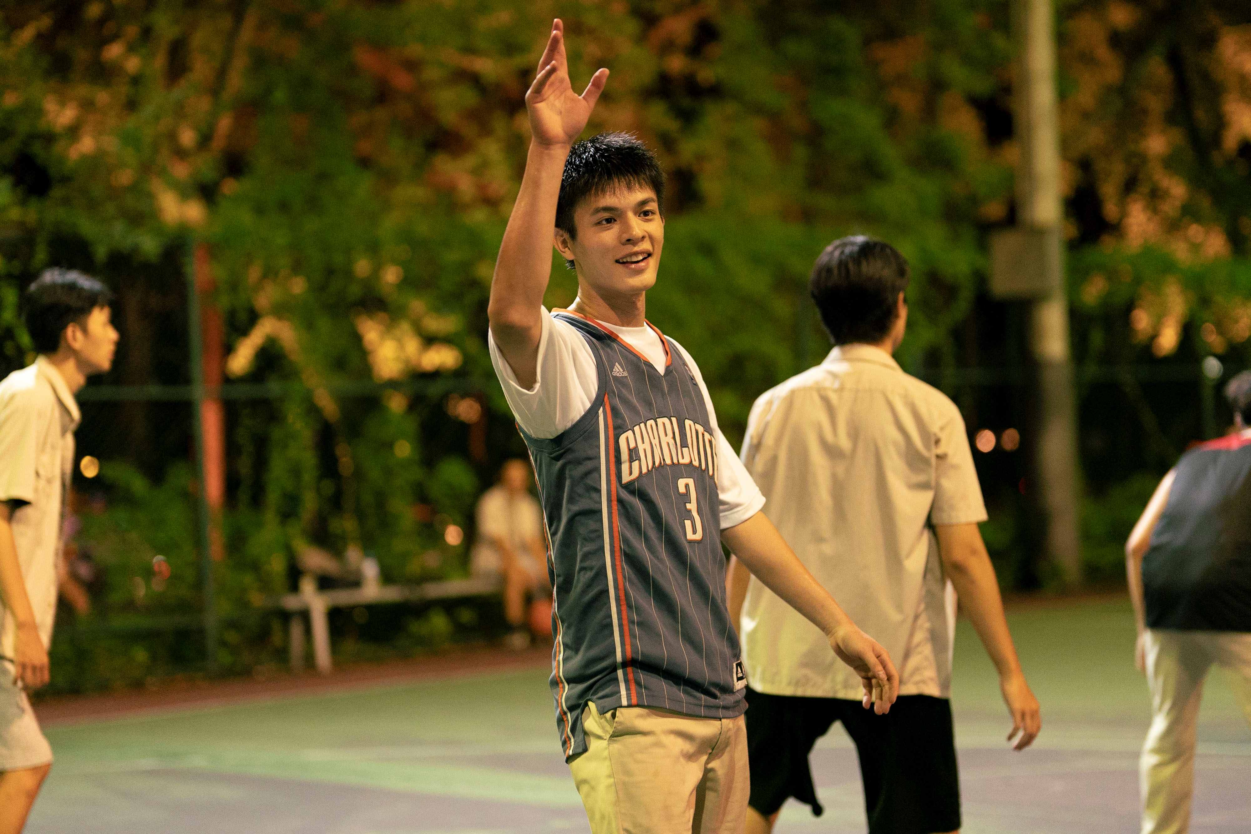 邱以太非常有運動細胞。（興揚電影提供）