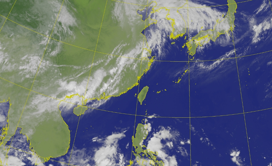 近日台灣的整體天氣高溫悶熱，午後常會出現「西北雨」的天氣型態。（翻攝自中央氣象署）