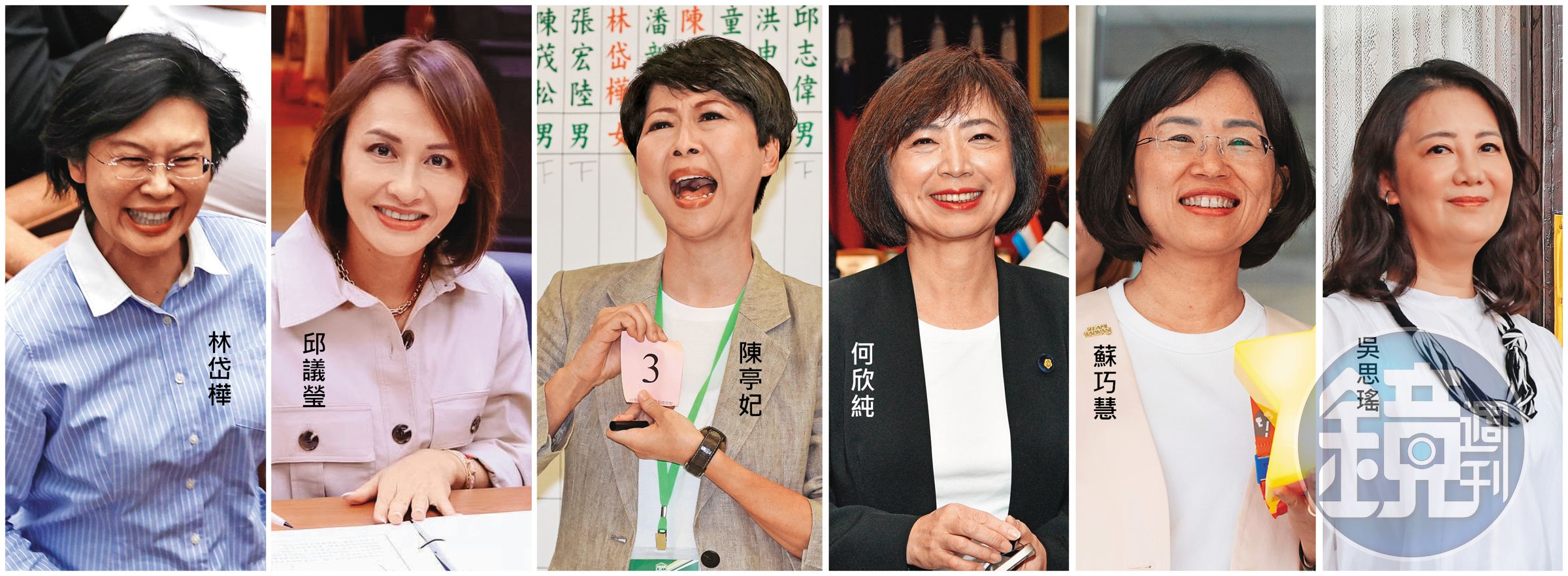 民進黨在台北、新北、台中、台南、高雄均有中生代立委表現受矚目。