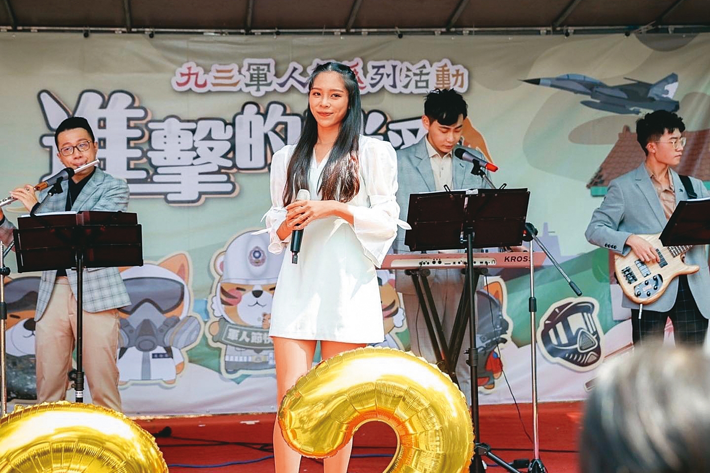 棠棠退伍快3年，喜歡跳舞的她，認為如今既可以跳舞又有穩定收入，非常開心。（翻攝自許棠IG）