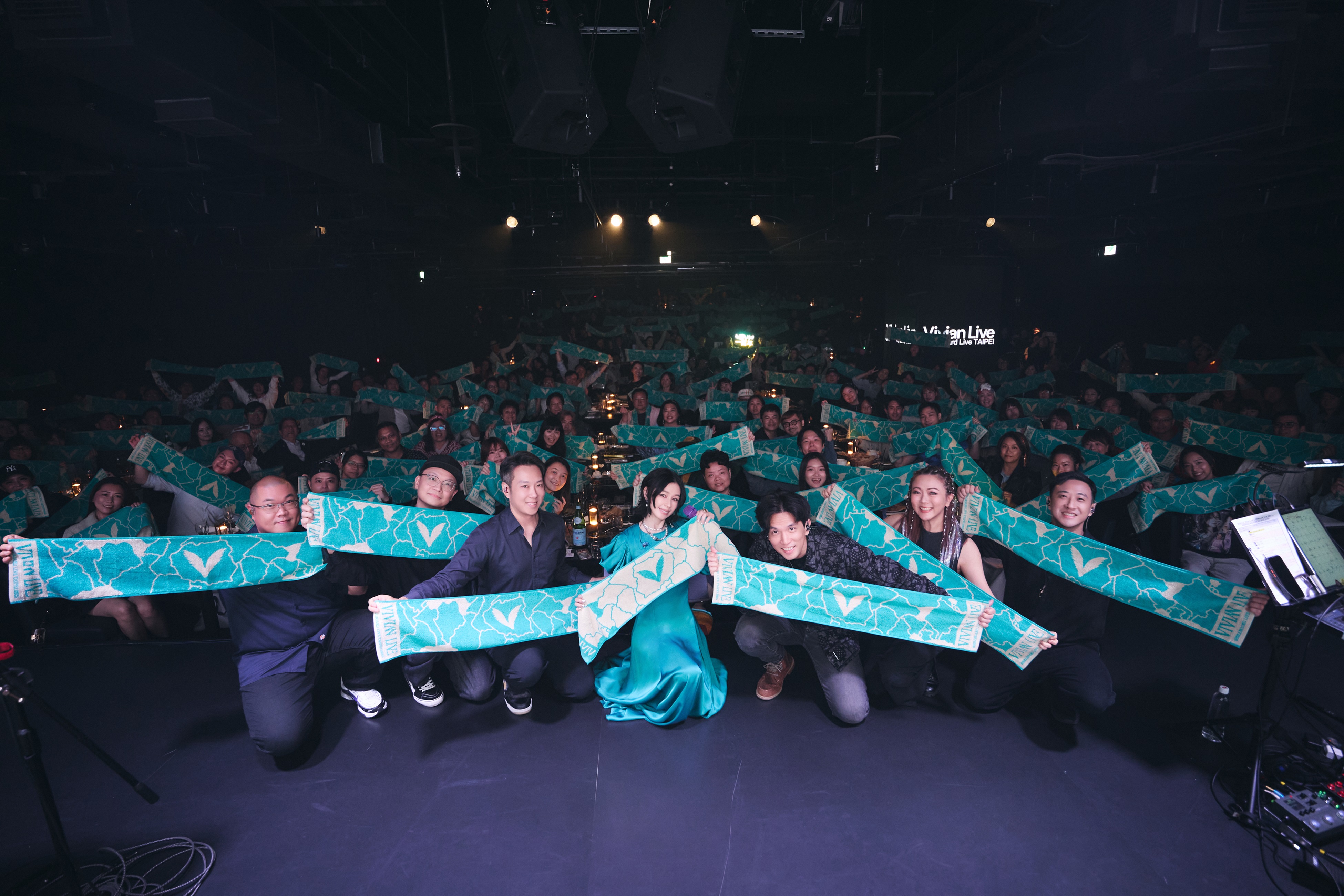 徐若瑄昨晚（23日）登上Billboard Live Taipei舉行暌違一年半的專場演出。（索尼音樂、Billboard Live TAIPEI）