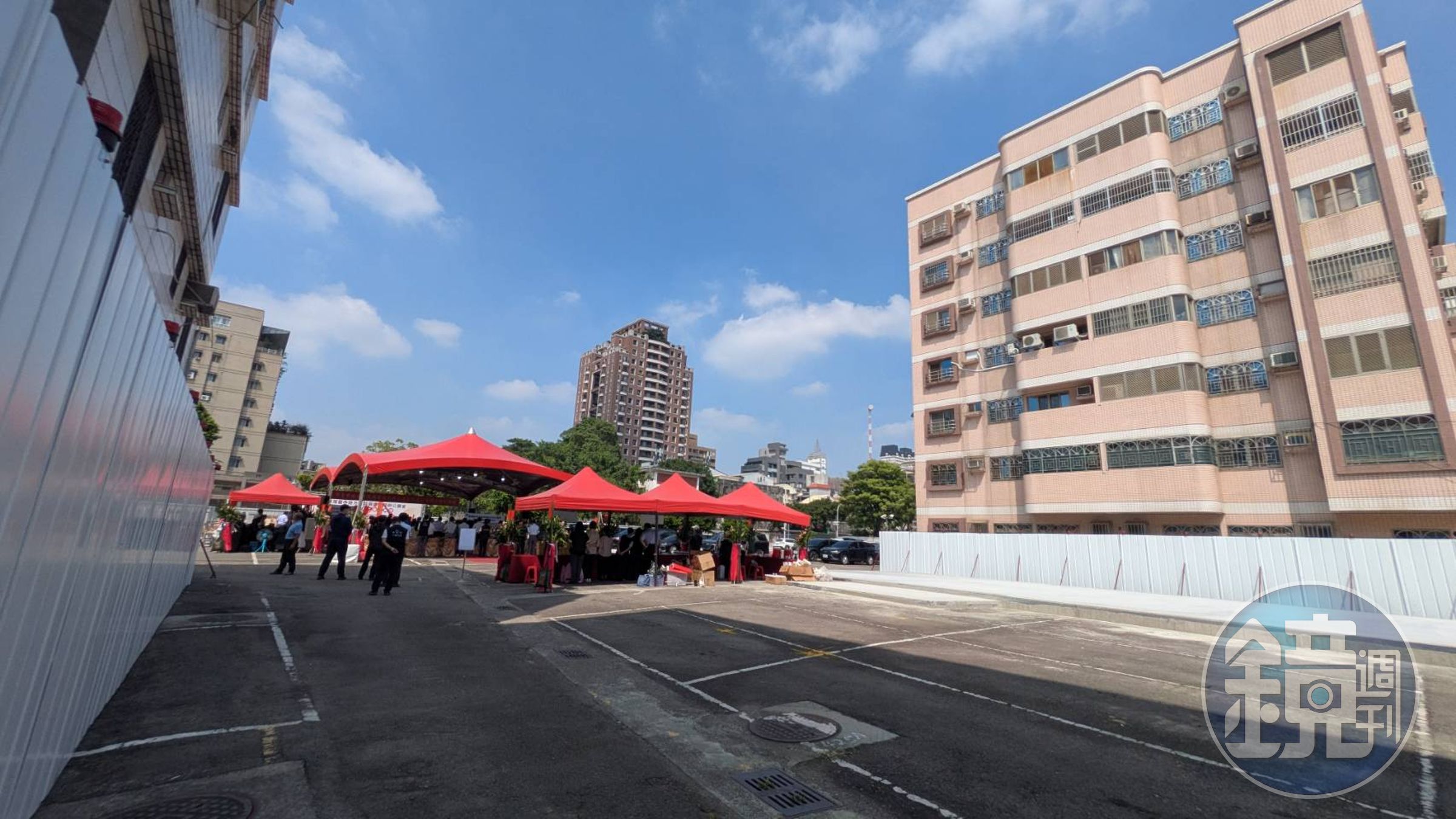 台中地院三辦使用的基地達6000多平方公尺。(鄧玉瑩攝影)