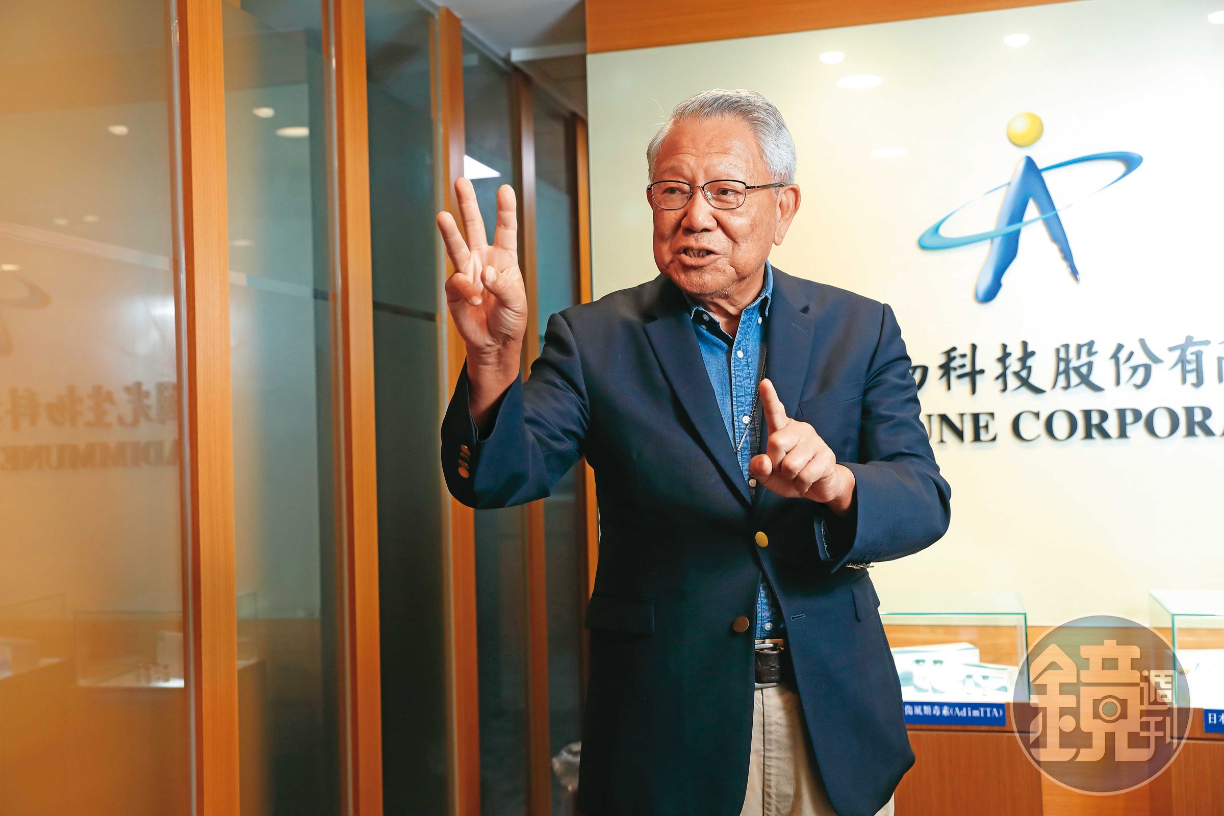 WHO聯手國光生技防堵新流感大流行,詹啟賢強調讓台灣防疫贏在起跑點。