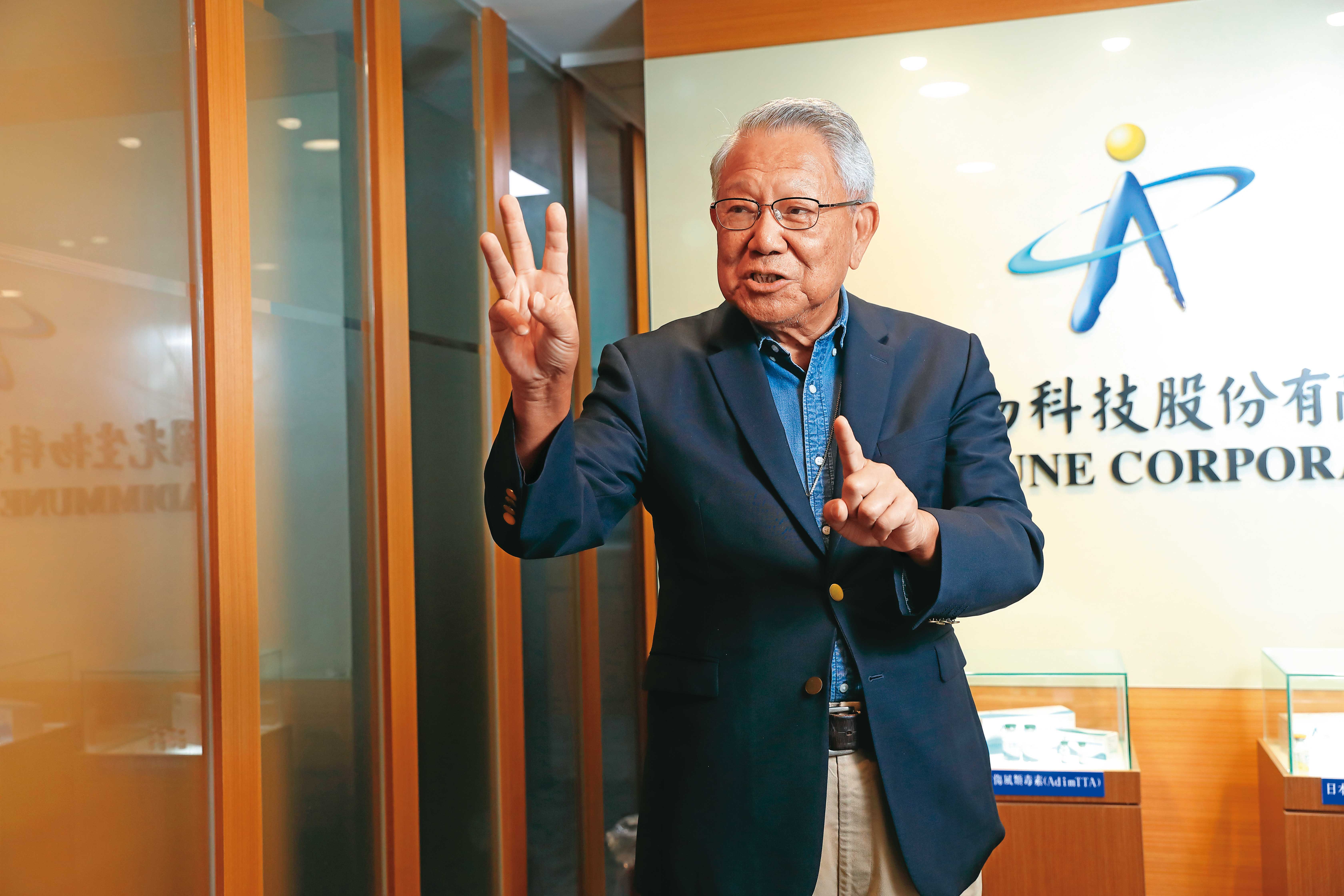 WHO聯手國光生技防堵新流感大流行，詹啟賢強調讓台灣防疫贏在起跑點。