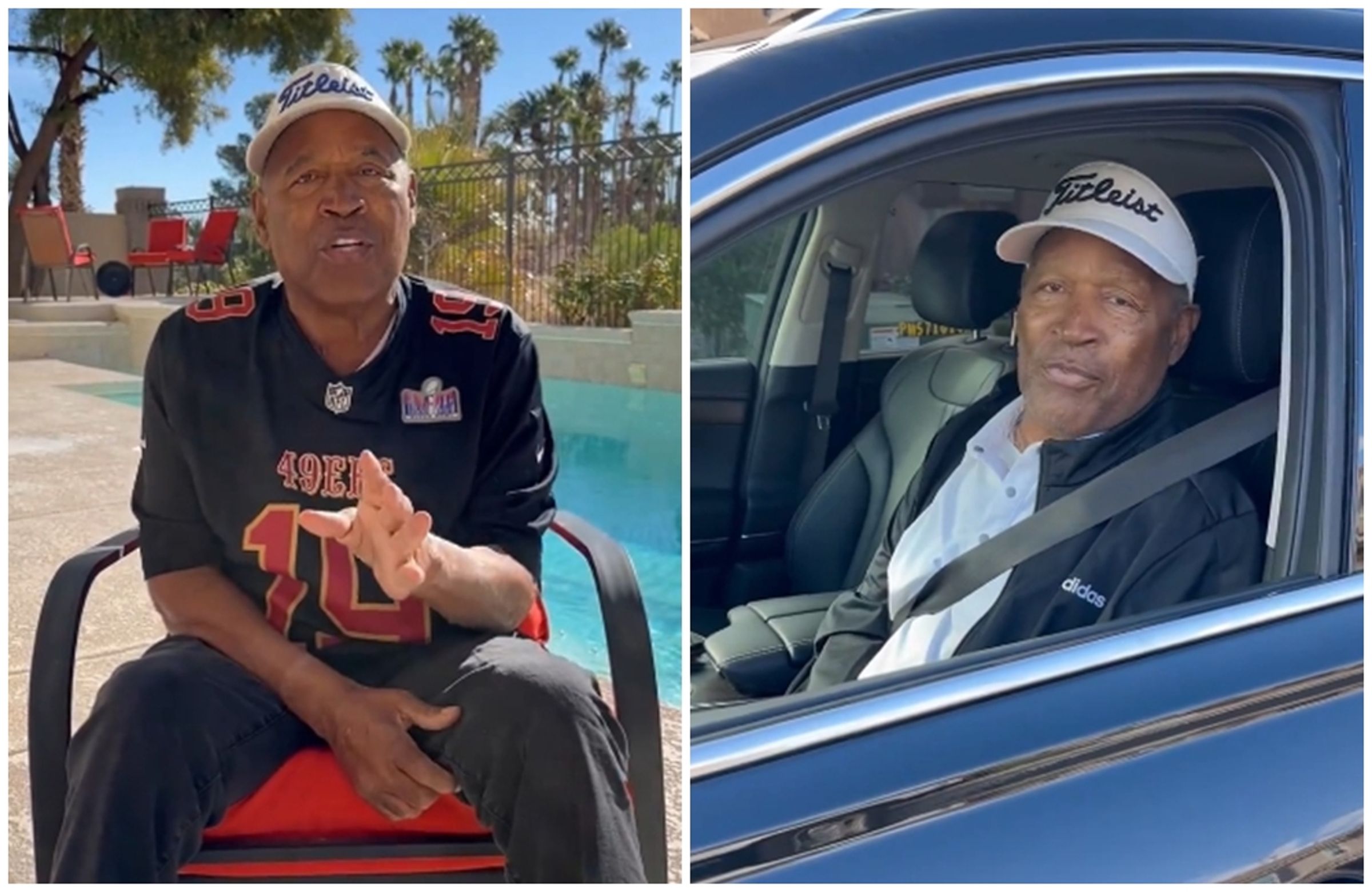美國前職業美式足球球星O.J.辛普森(O.J. Simpson)10日癌症逝世,他曾被指控在1997年殺害前妻及其友人,最後無罪獲釋。(翻攝自X@TheRealOJ32)