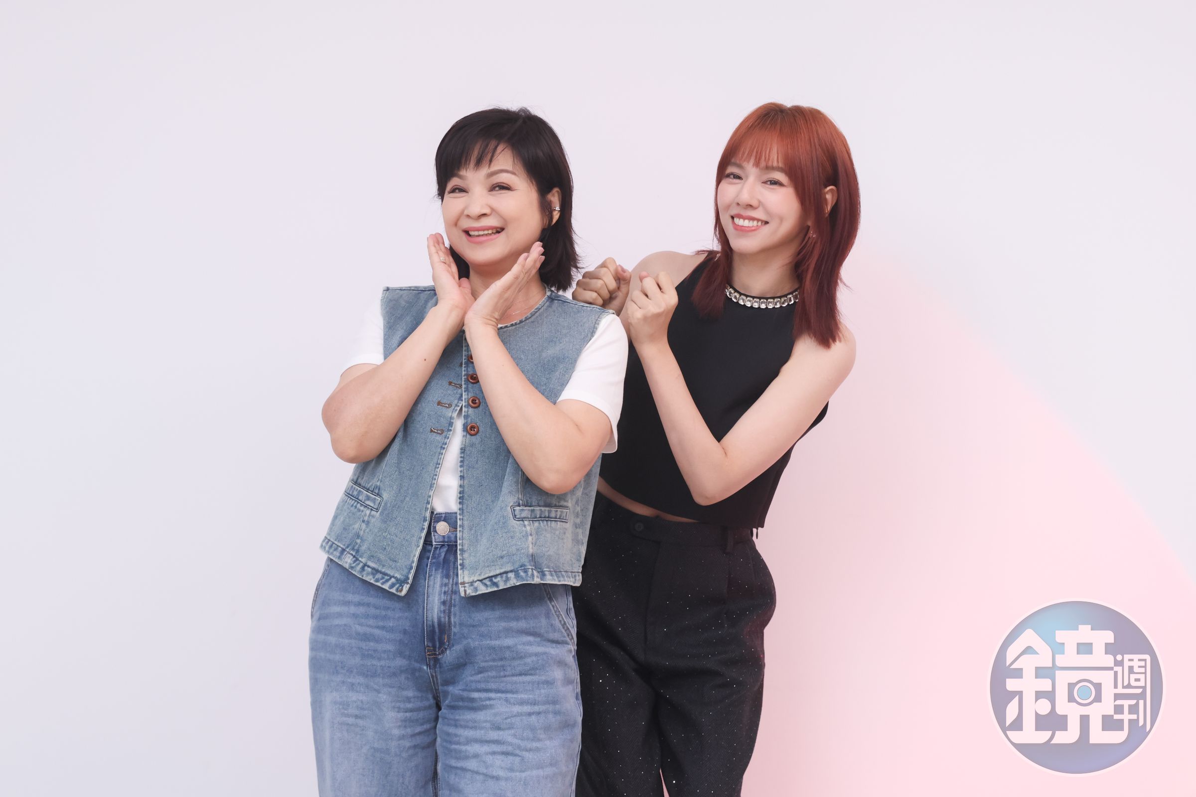 夏于喬（右）自認與楊貴媚（左）有一定程度的「母女臉」，連導演老公林書宇也認同，因此媽媽角色很快就敲定楊貴媚演出。