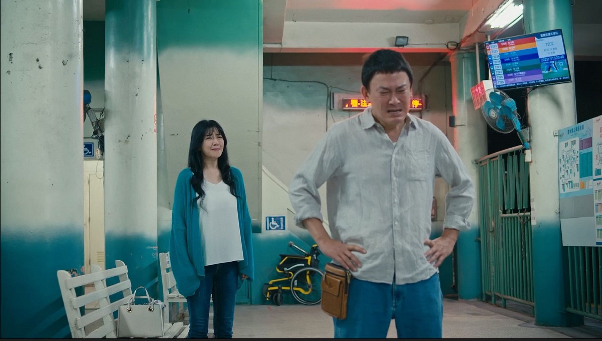 王識賢和韓瑜主演的《阿叔》評價不俗。(華視提供)