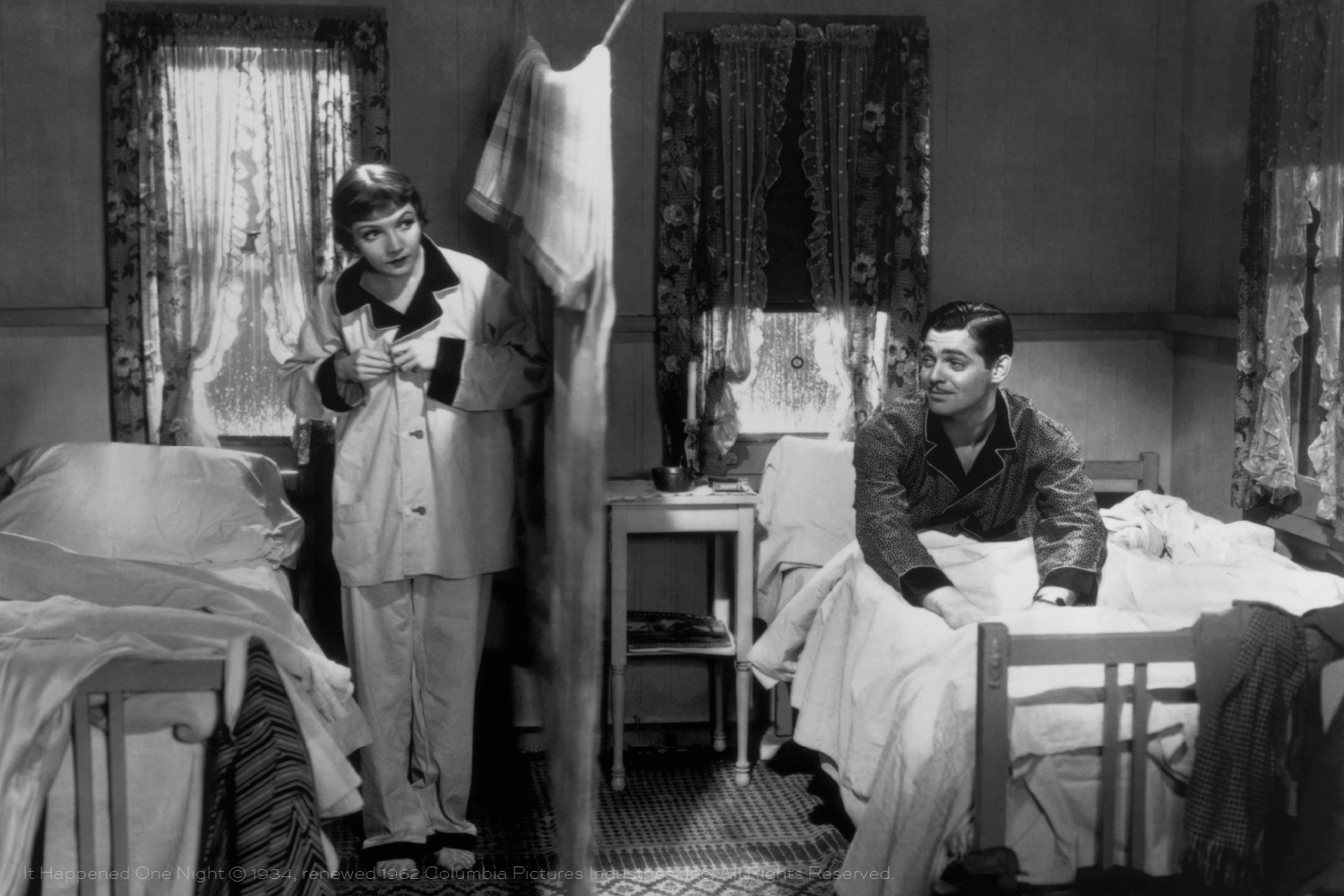 「2025 金馬經典影展：不是冤家不聚頭」台中場將在大魯閣新時代威秀影城登場，圖為《一夜風流》劇照。（金馬執委會提供）