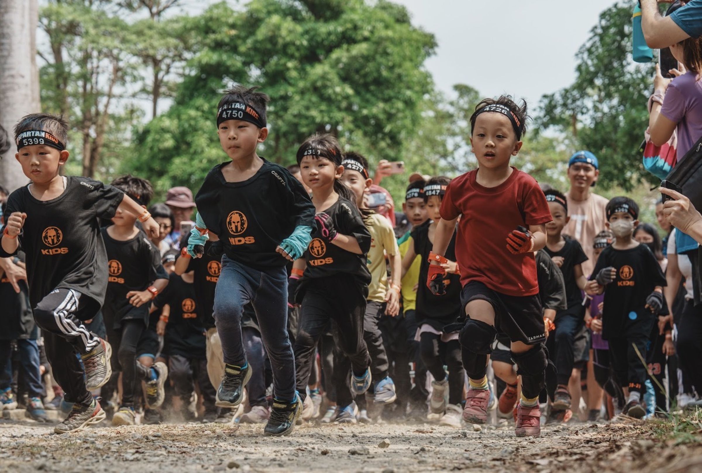 斯巴達賽事設有專為孩子設計的 Spartan Kids 小勇士賽。（大會提供）
