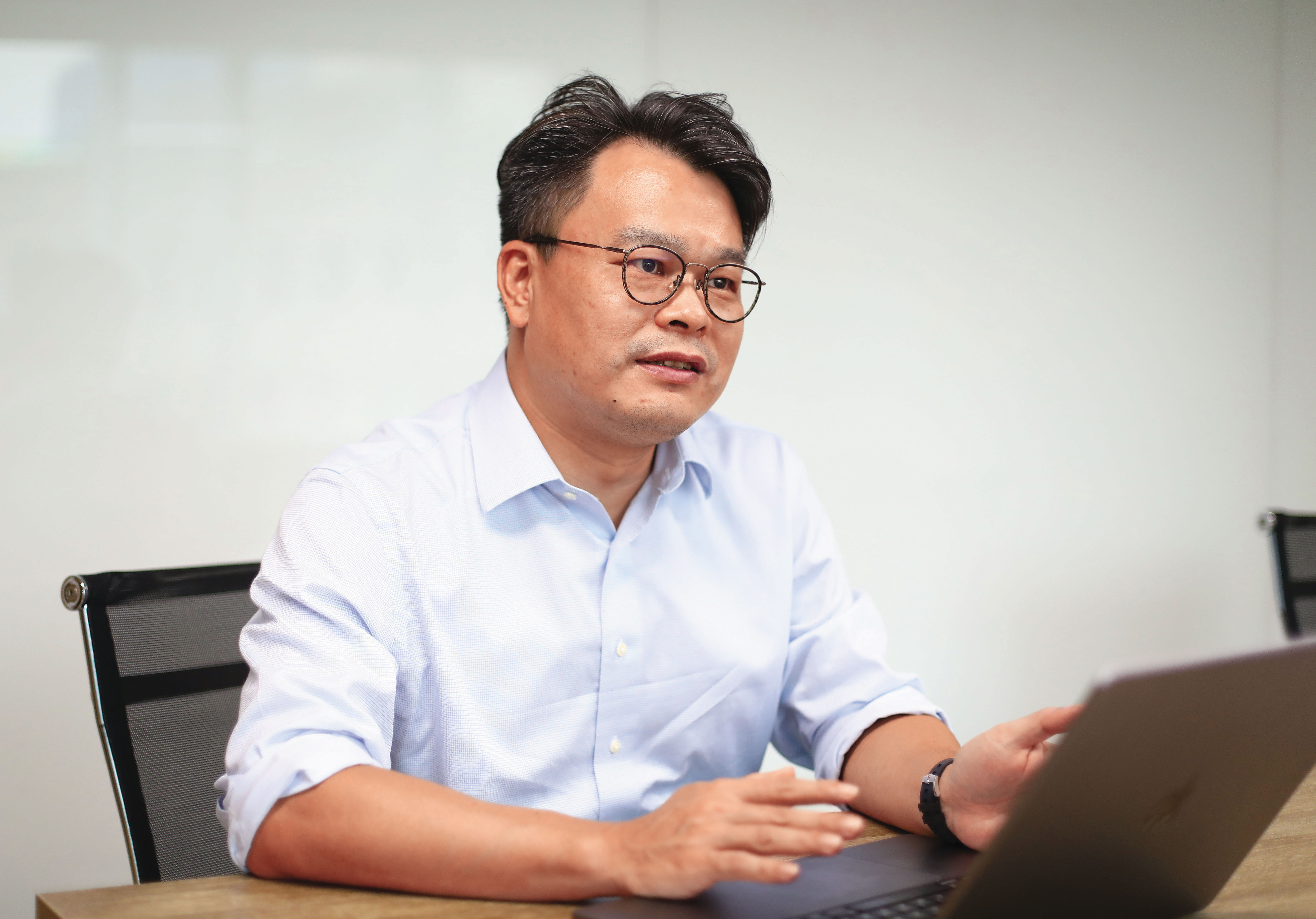 刑事律師辯護協會理事長林俊宏，是替呂金鎧聲請再審的義務律師之一。