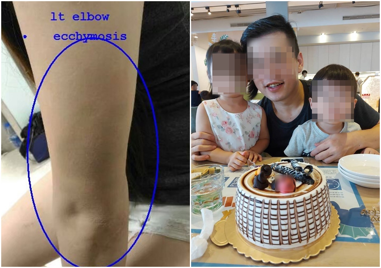 A小姐控訴，前夫唐男生前曾對其家暴，2人關係不睦，且唐男因欠債、盜領她父親的400萬元壽險，被告上法院，竟餵食2名年幼子女安眠藥後輕生。（讀者提供）