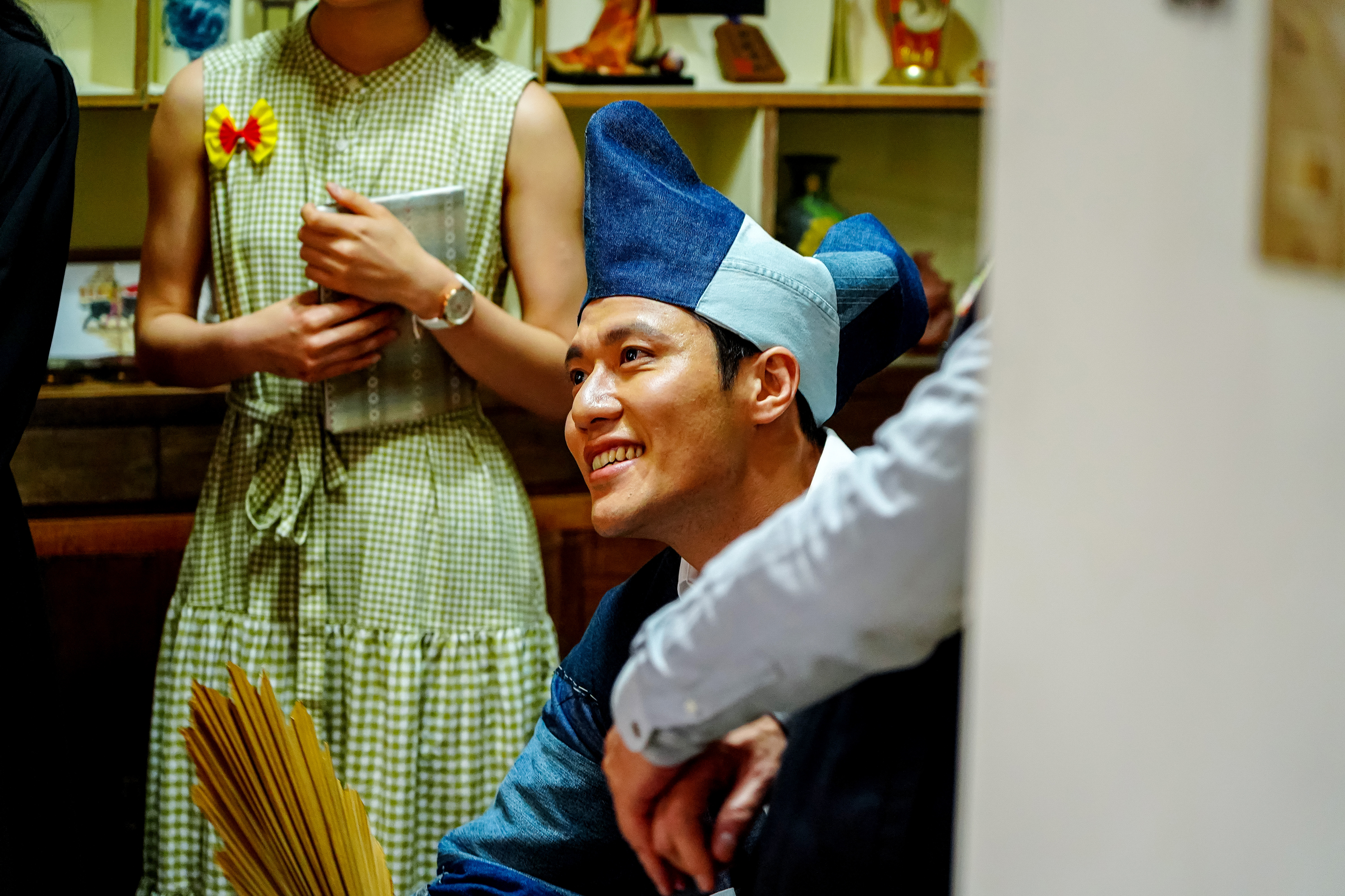 張睿家戲裡演出乩身。(華視提供)