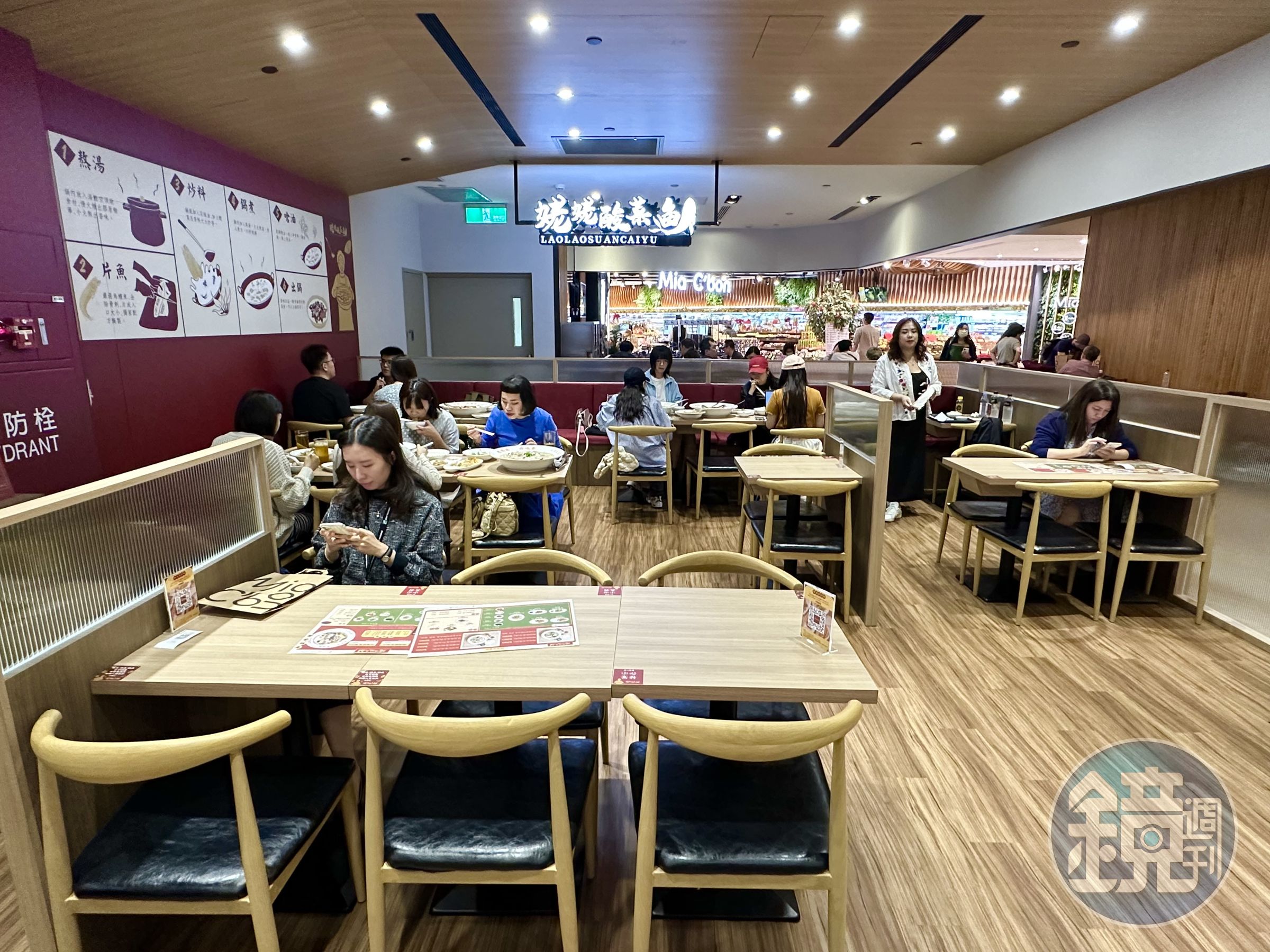 為了滿足需要快速用餐的上班族,台北101店推出個人套餐。