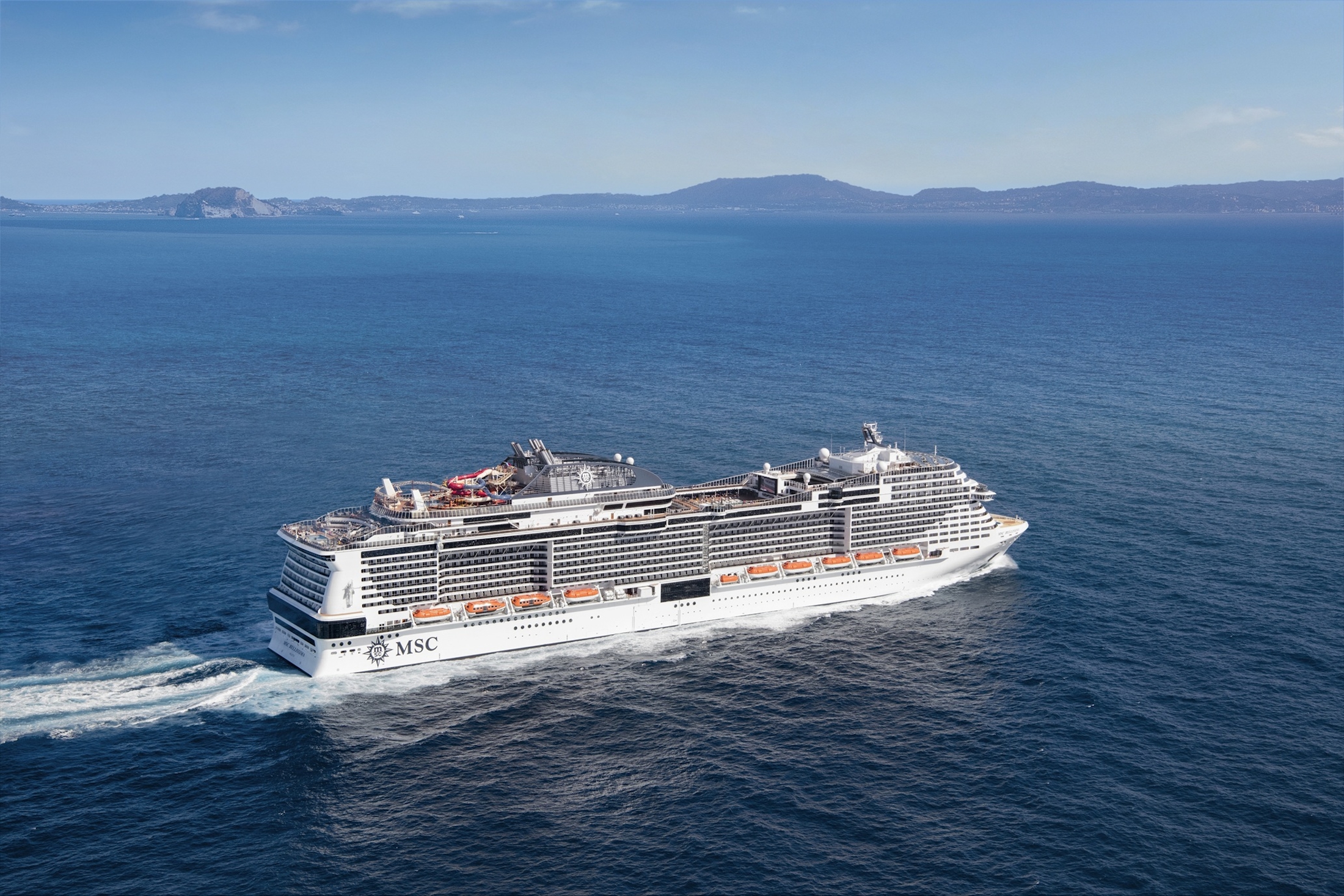 2027年MSC榮耀號再以基隆為母港,推出13個航次,串聯日本、韓國多座城市。(MSC地中海郵輪提供)