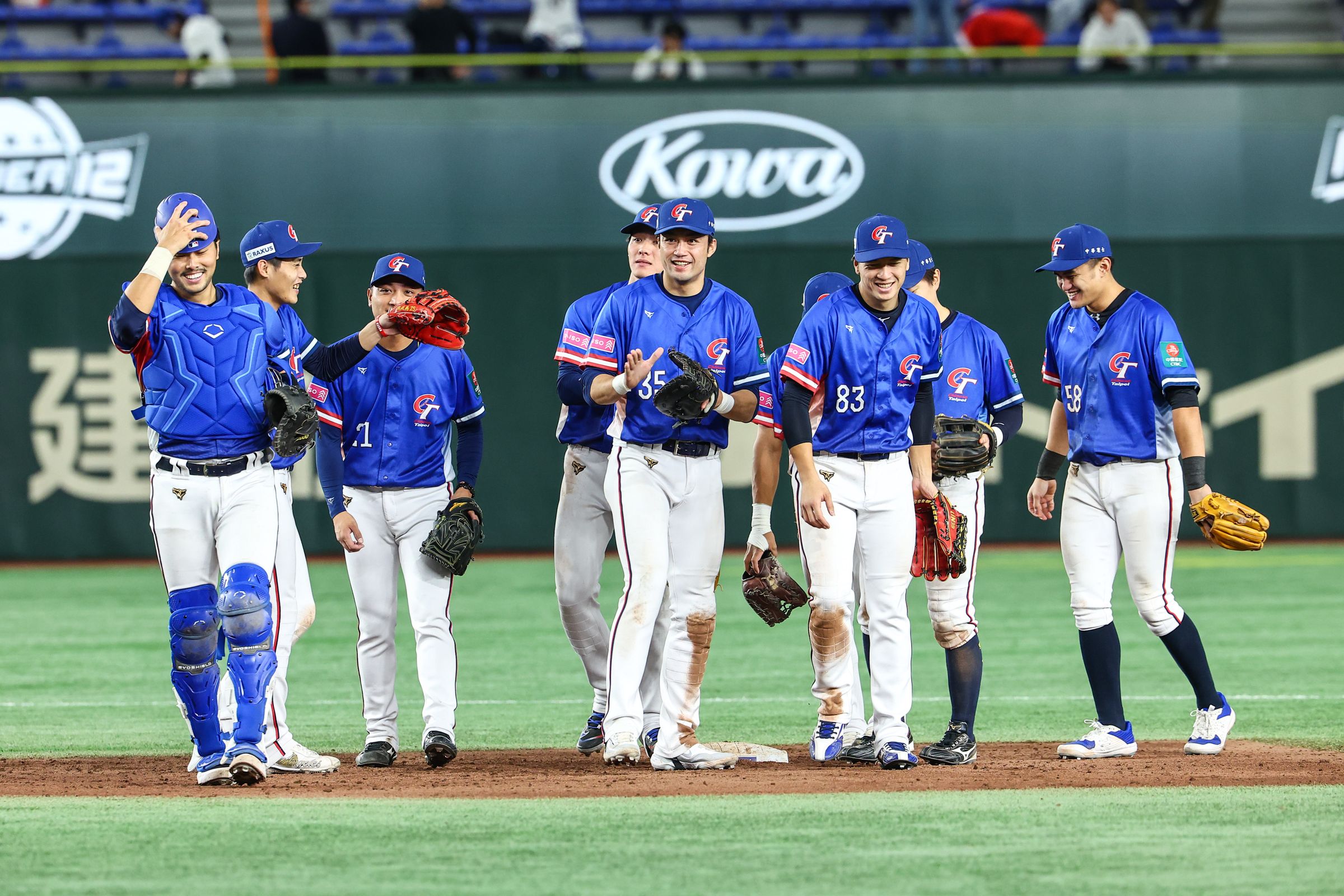 台灣今在12強賽投打串聯、火力全開，以8比2大勝美國。（中華棒協提供）