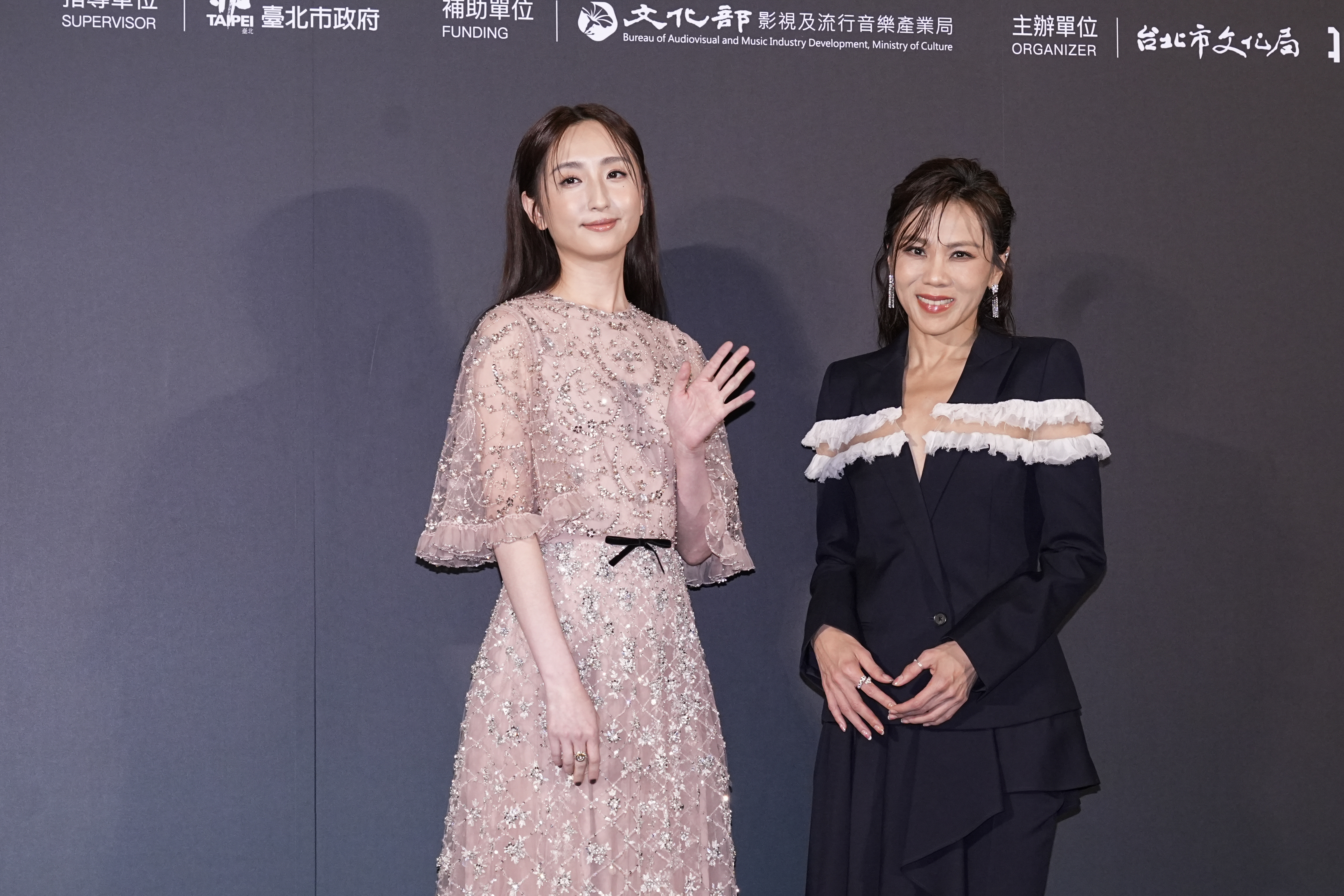 柯佳嬿（左）與蔡健雅（右）都受邀加入第27屆台北電影獎的評審陣容。