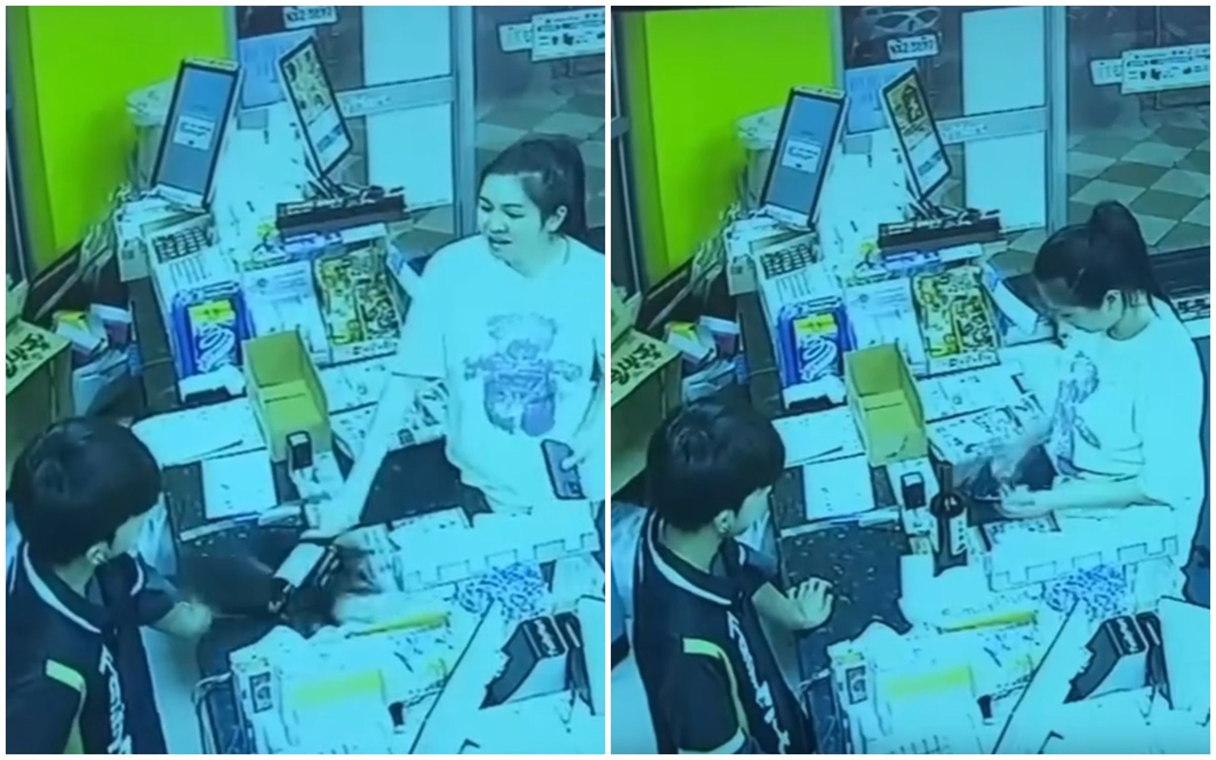 36歲蔣姓女子失控怒砸紅酒，到案說明時卻改稱不小心手滑才導致的。（翻攝自Threads）