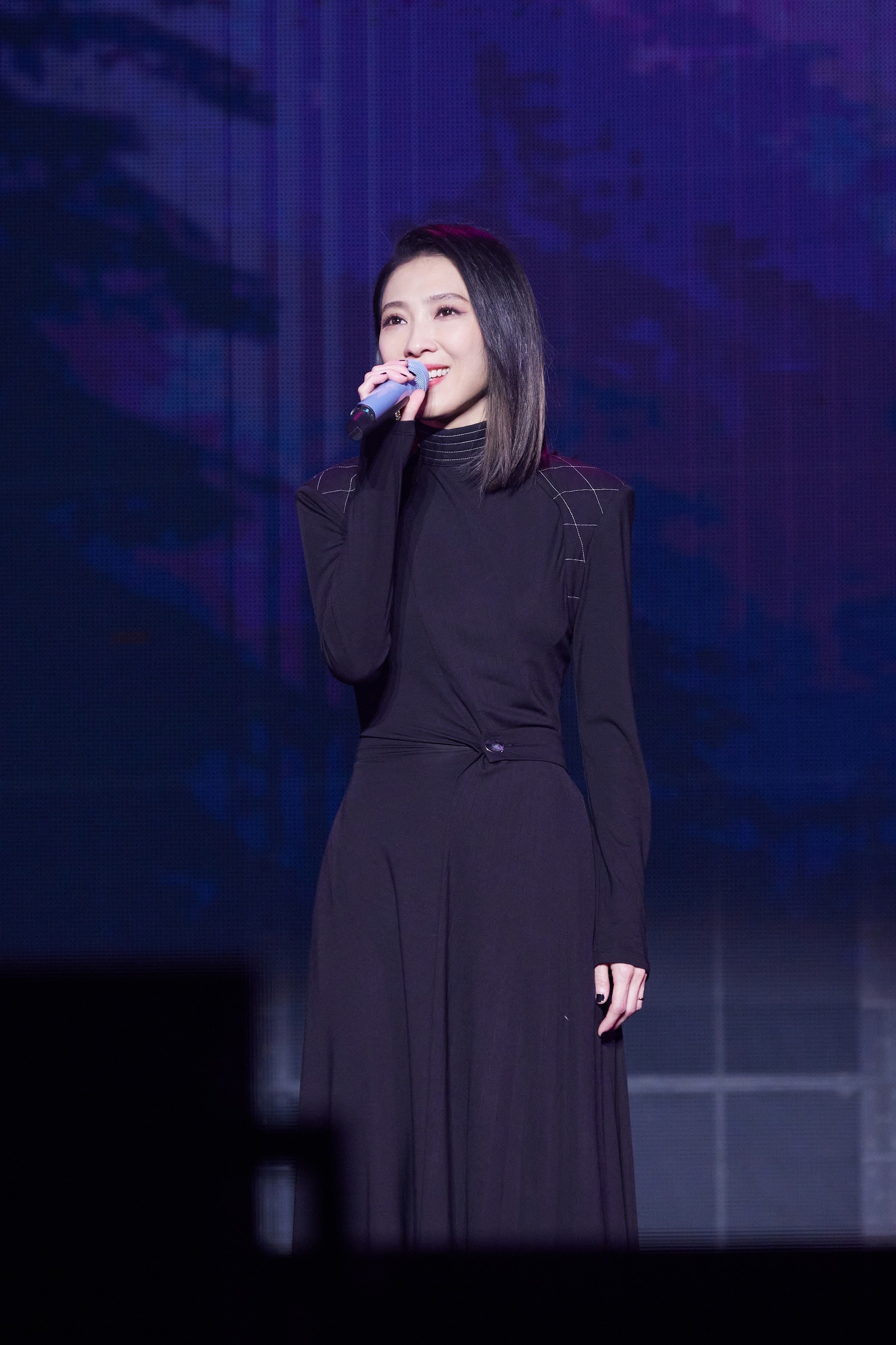 戴佩妮日前受邀擔任于文文《魔方視界》巡迴演唱會嘉賓。(人人音樂提供)
