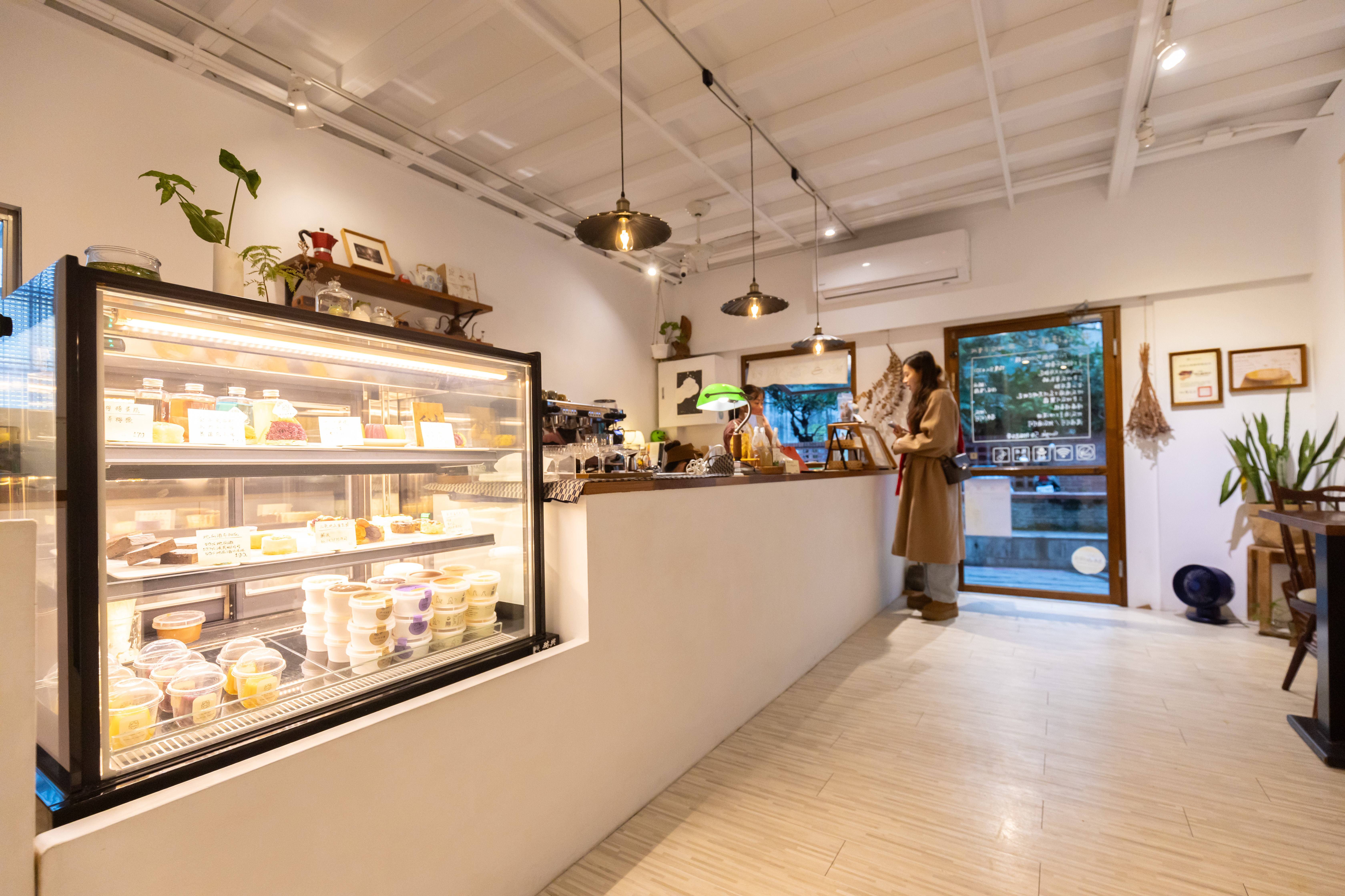 店裡能嘗到地瓜磅蛋糕、三色地瓜重乳酪鹹派、地瓜比薩等,一系列地瓜相關美味。