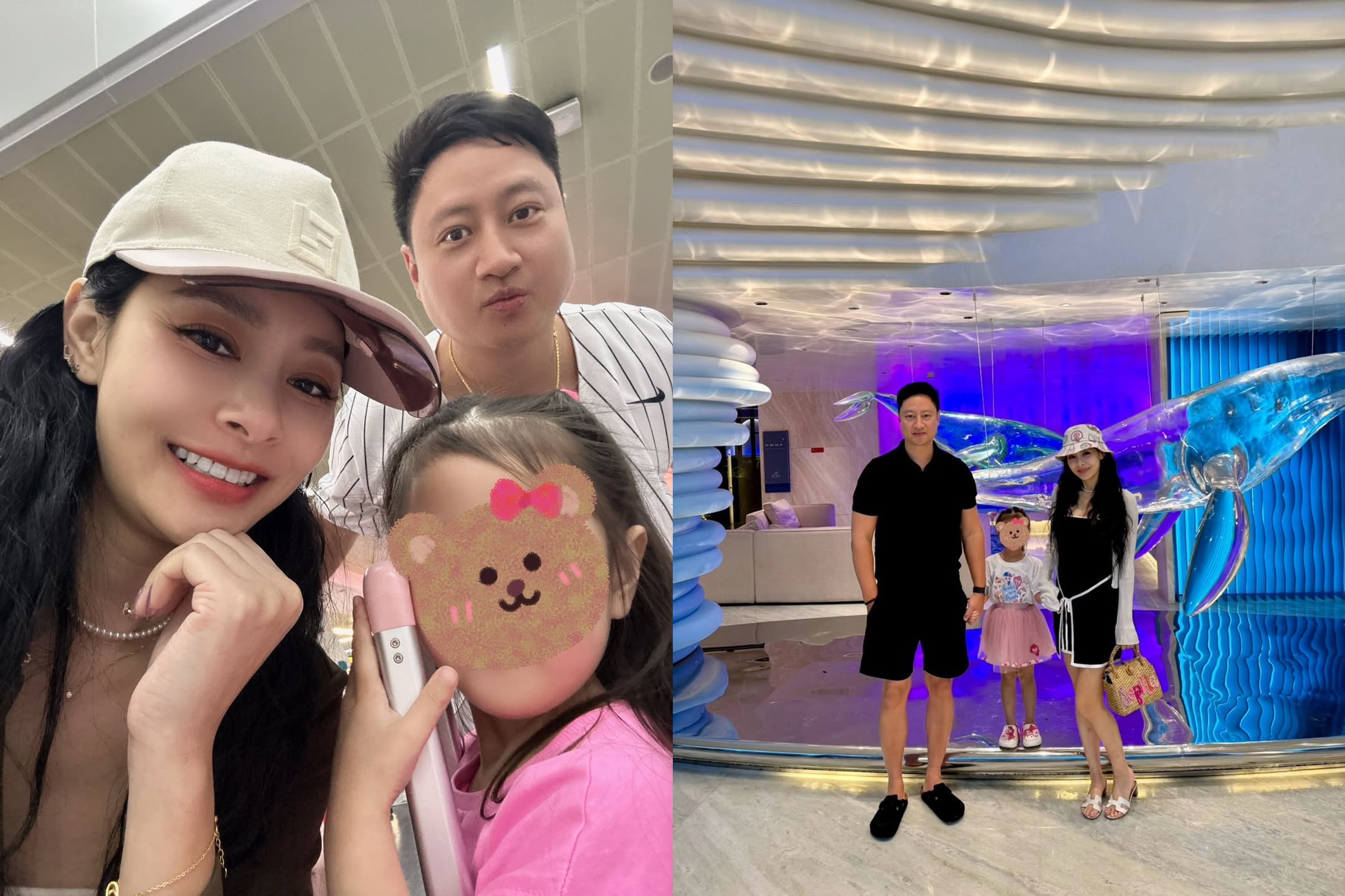 王思佳因公開老公清楚五官照片，遭對方透過網路表達不滿。（翻攝IG）