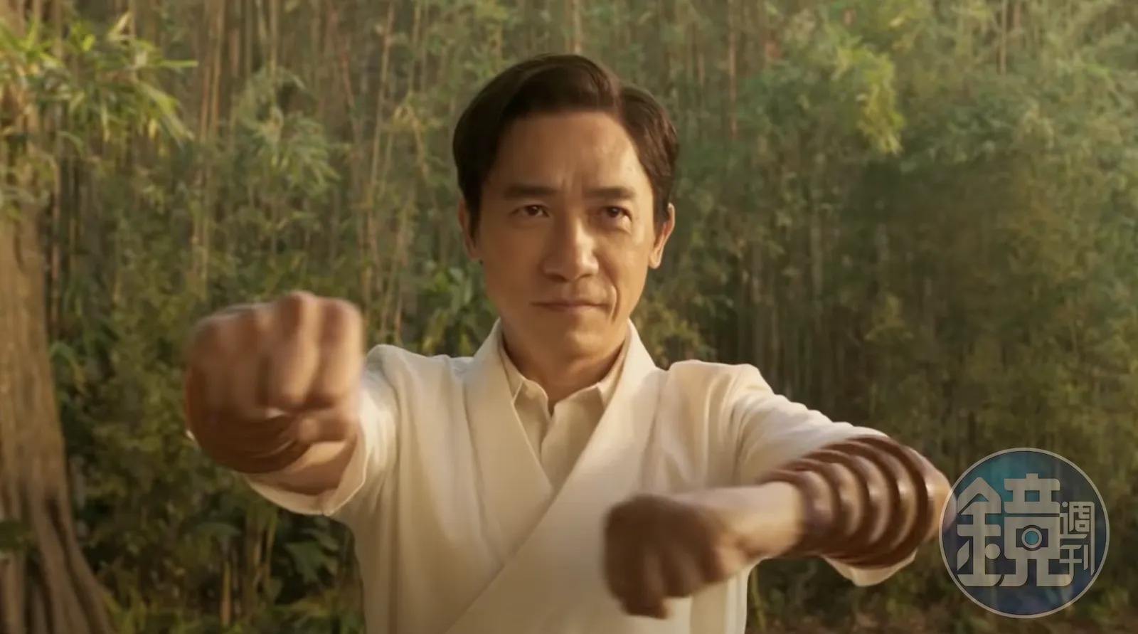 雖然梁朝偉並不喜歡漫威電影，但是因為與《尚氣與十環傳奇》的導演德斯丁克雷頓談得來才會接演。（漫威提供）