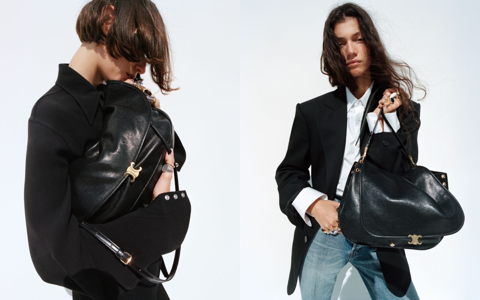 CELINE全新包款Soft Triomphe有兩種　想要鬆弛的法式姿態就靠它