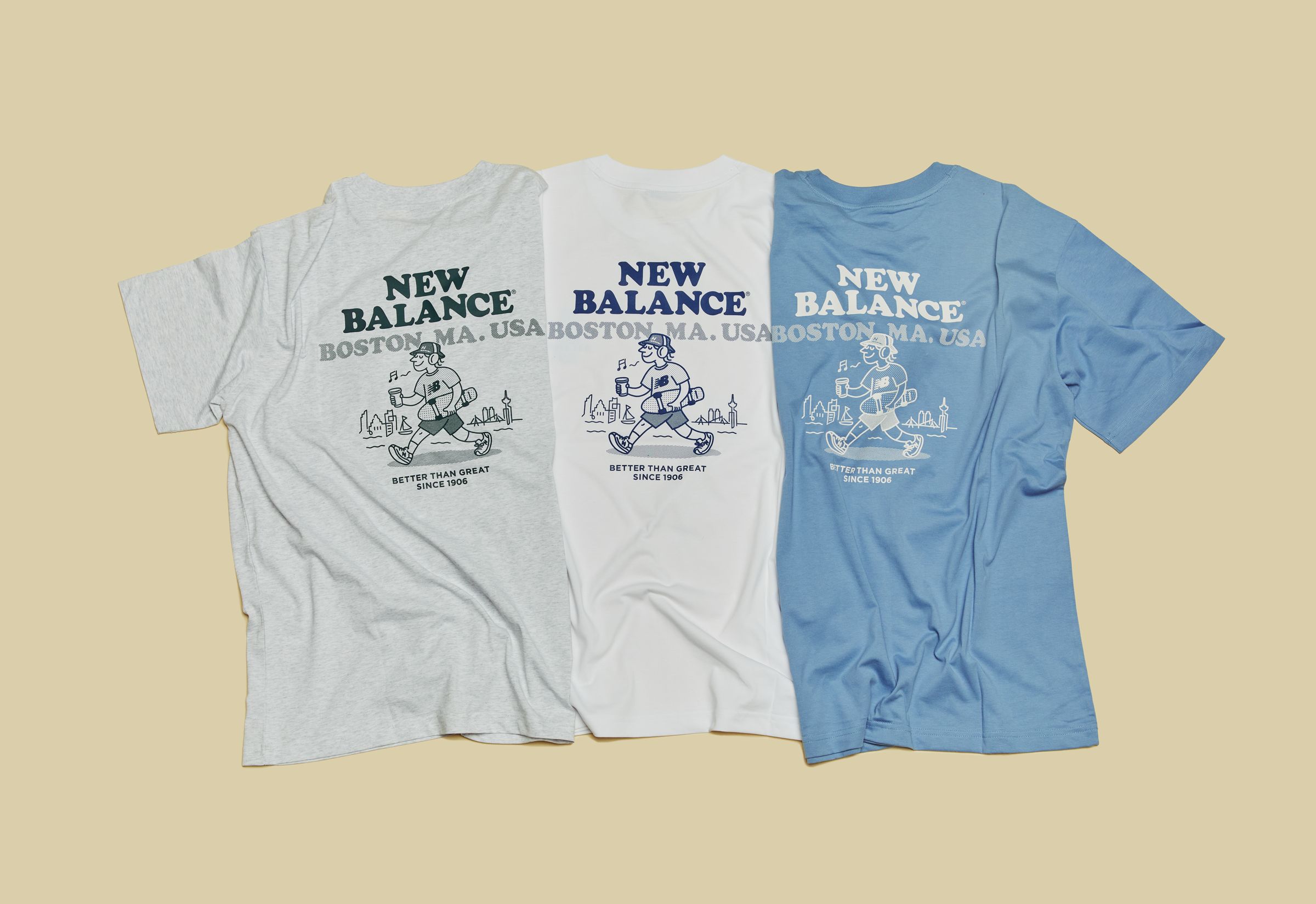 CITY BOY T-Shirt。NT$1,480（New Balance提供）