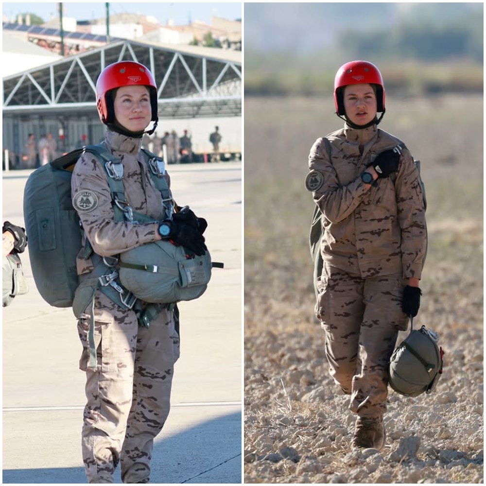 萊昂諾身為王儲,已經接受3年軍事訓練。(翻攝casareal.es IG)