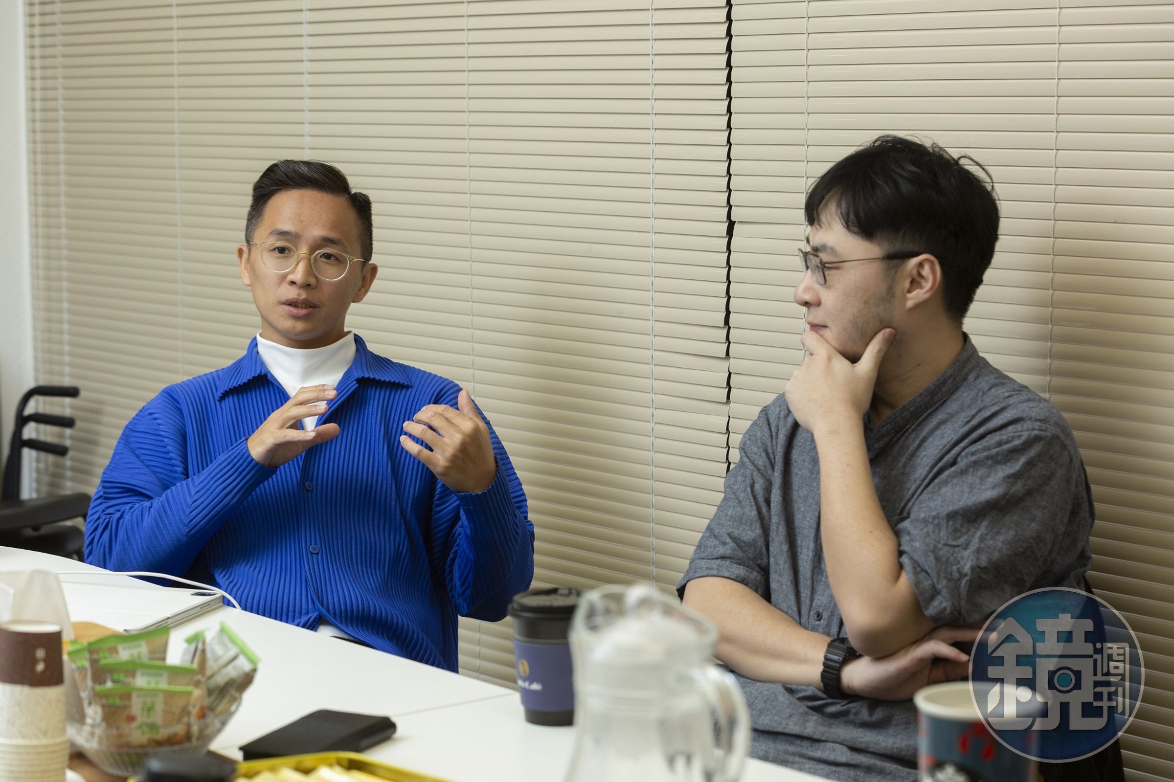 繼時代劇《商魂》後,高瑞陽(左)希望繼續傳遞企業家精神,打造商戰3部曲。