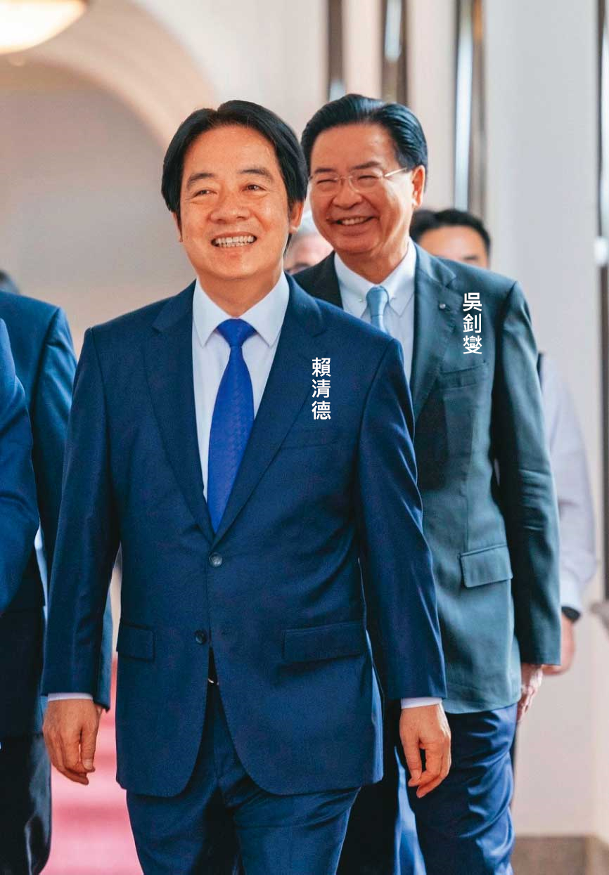 吳釗燮領軍的國安會與相關部會密切關注美國大選,持續向總統賴清德匯報。(總統府提供)